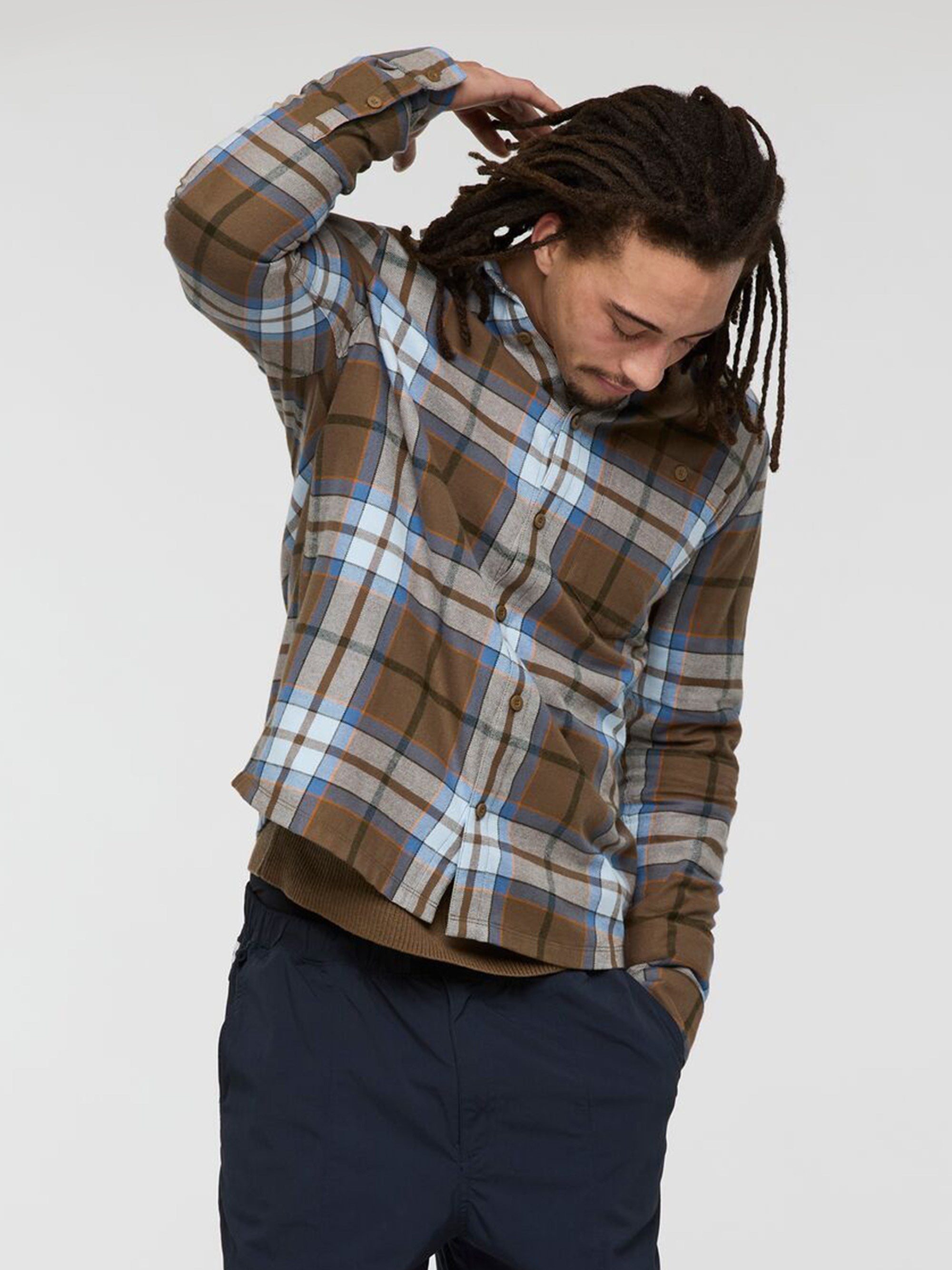 Cotopaxi Mero Mens Organic Flannel Shirt