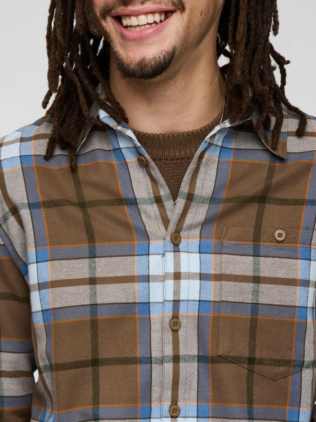 Cotopaxi Mero Mens Organic Flannel Shirt
