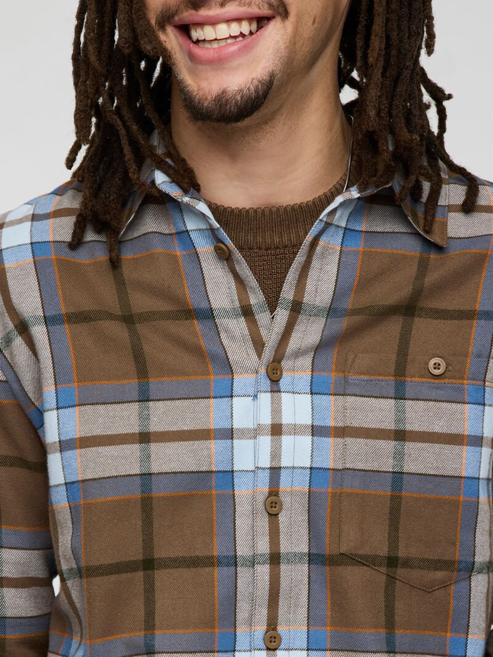 Cotopaxi Mero Mens Organic Flannel Shirt