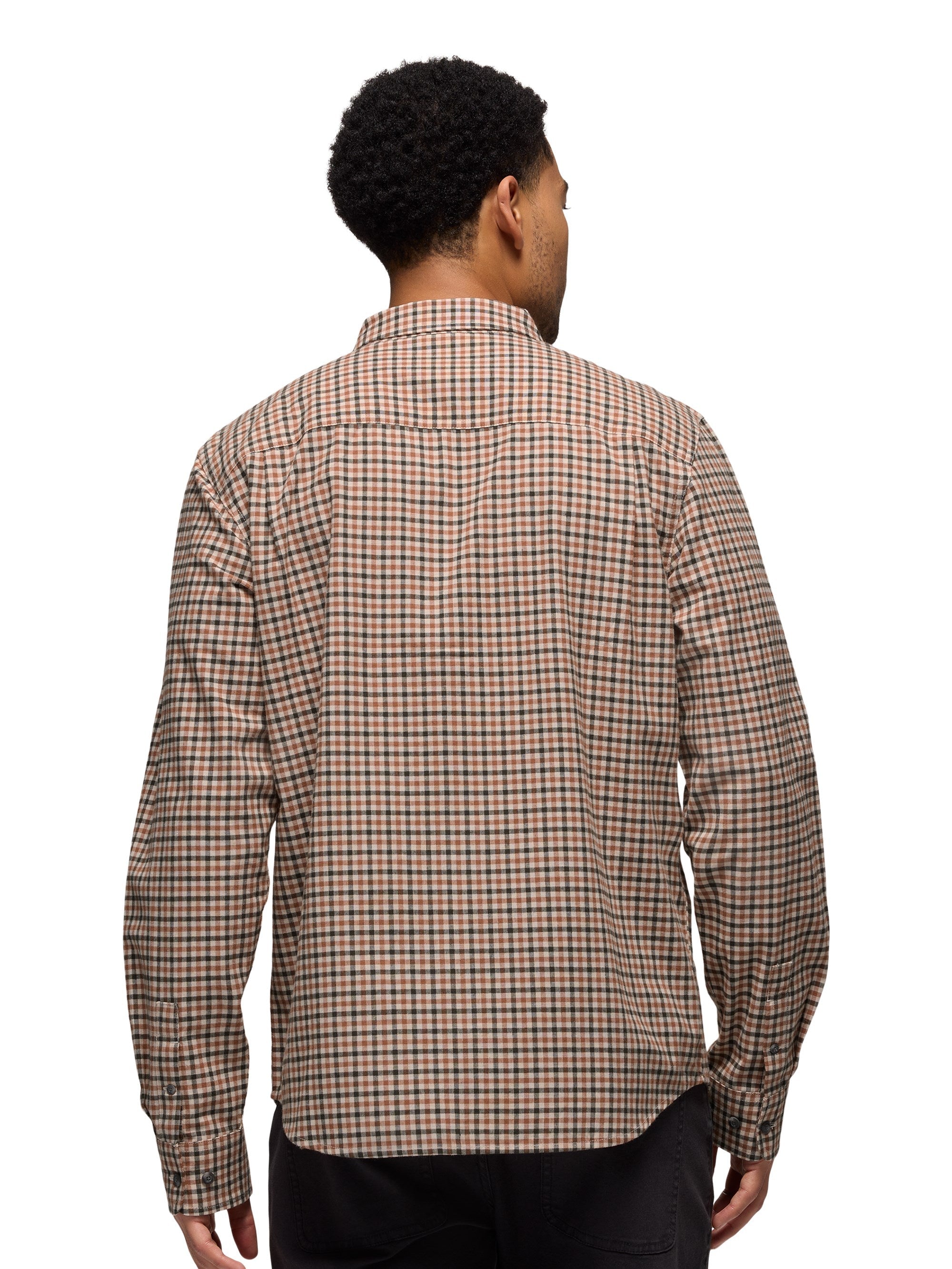 prAna Mens Dolberg Flannel Shirt
