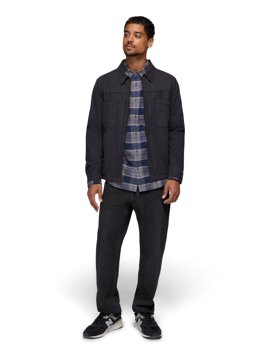 prAna Mens Dolberg Flannel Shirt