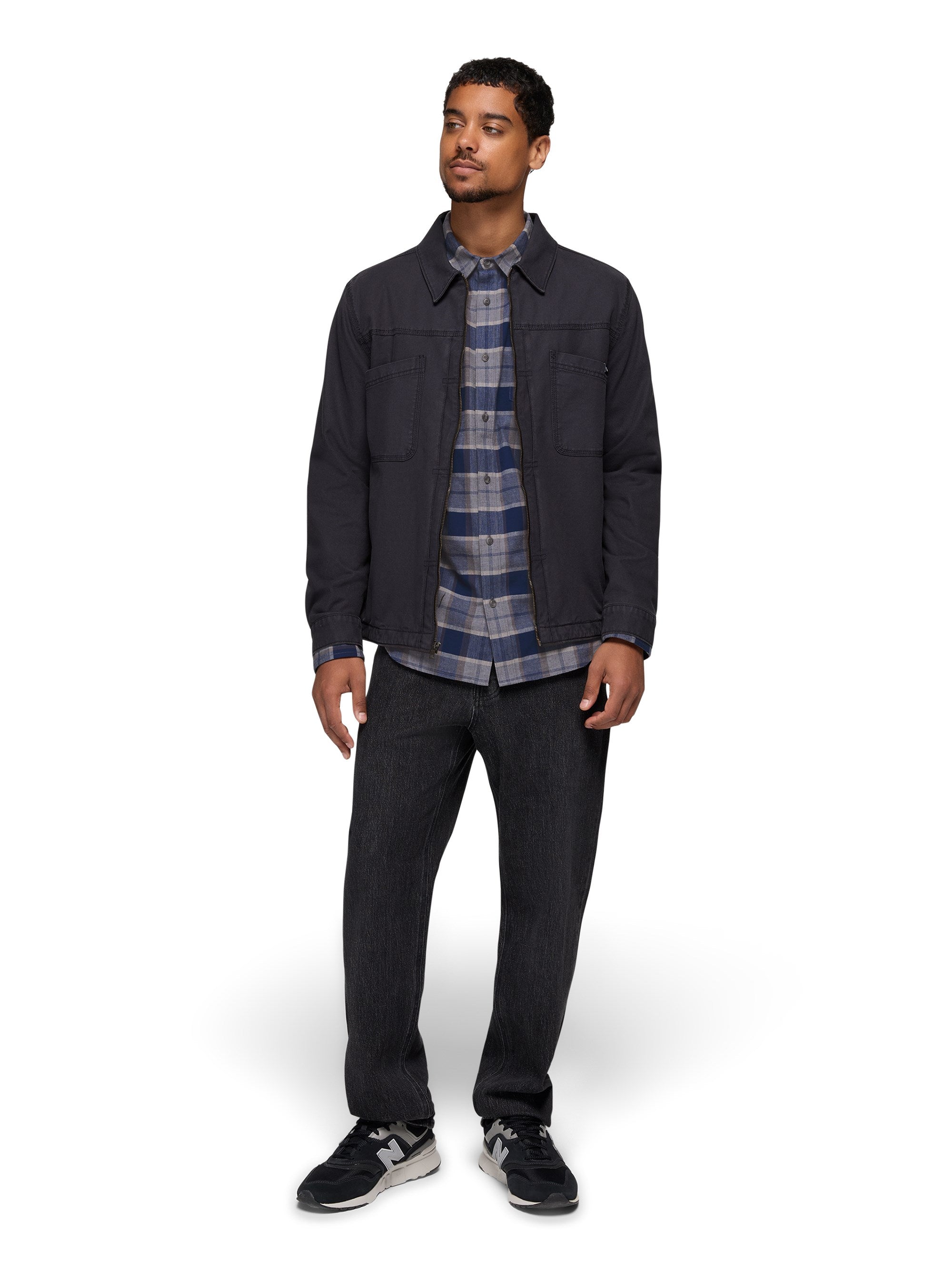prAna Mens Dolberg Flannel Shirt