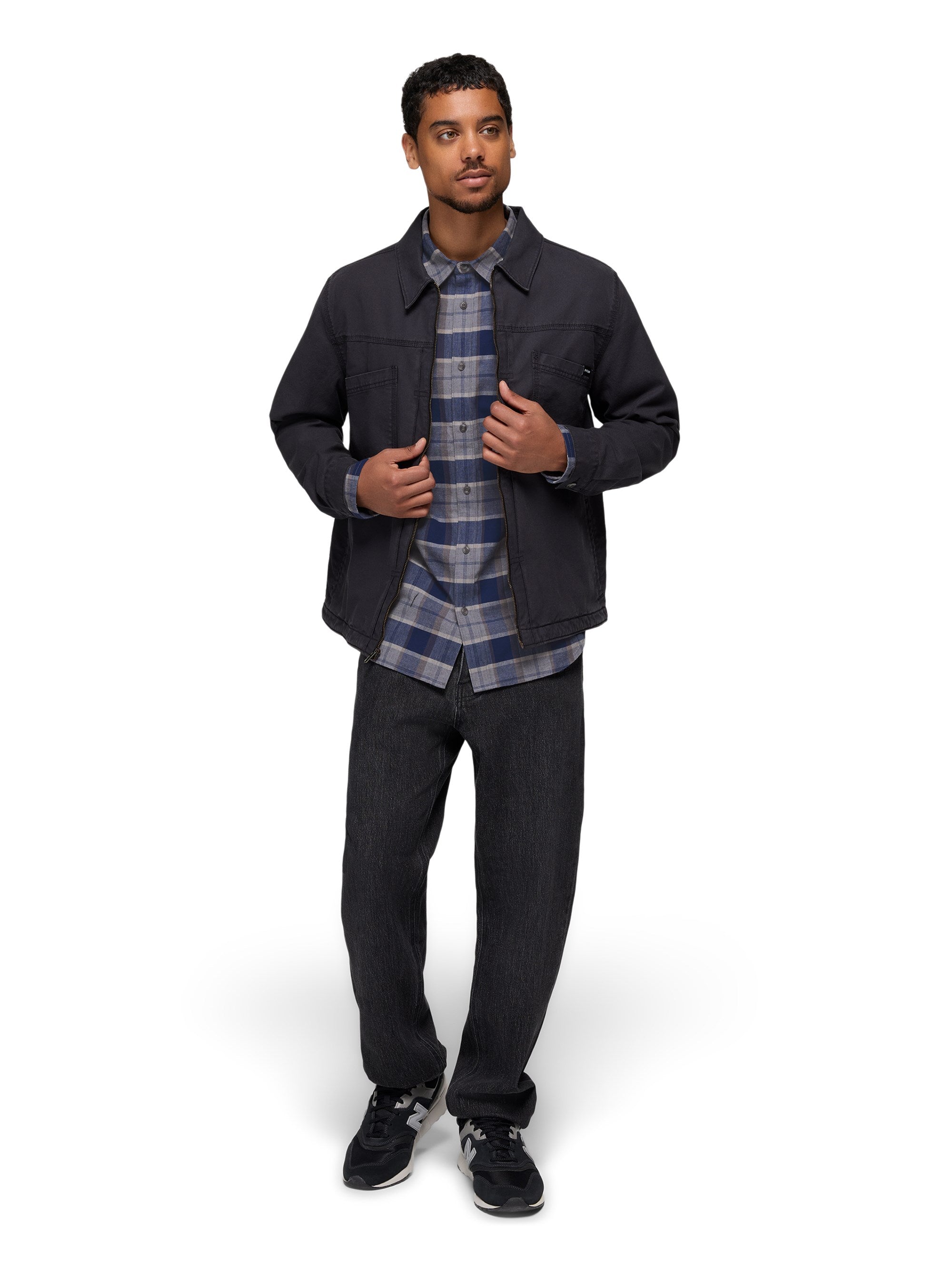 prAna Mens Dolberg Flannel Shirt