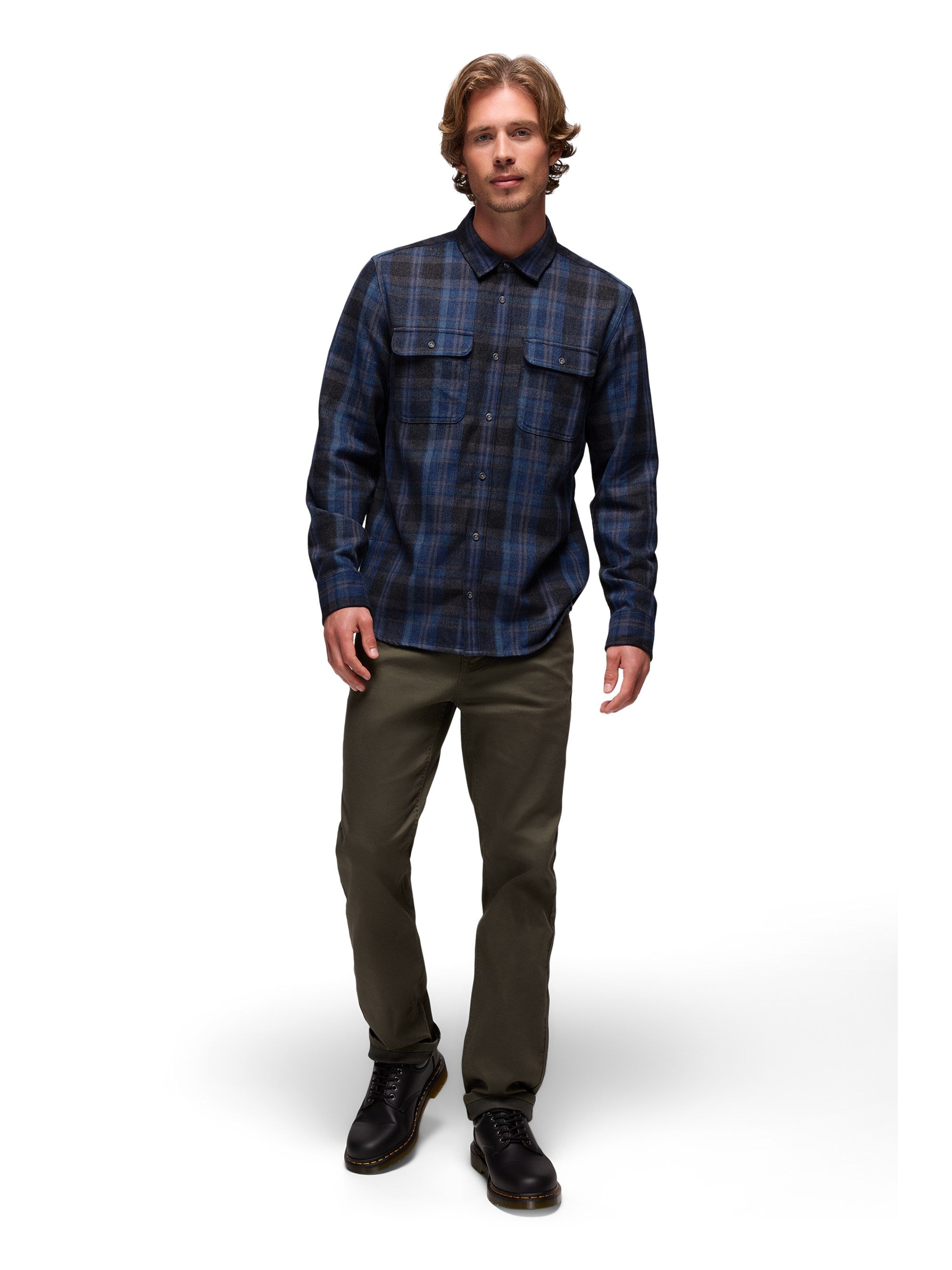 prAna Mens Westbrook Flannel Shirt