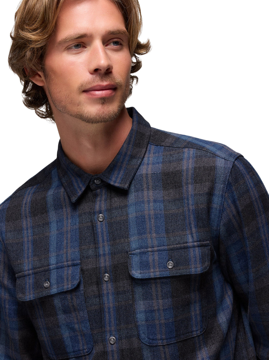 prAna Mens Westbrook Flannel Shirt