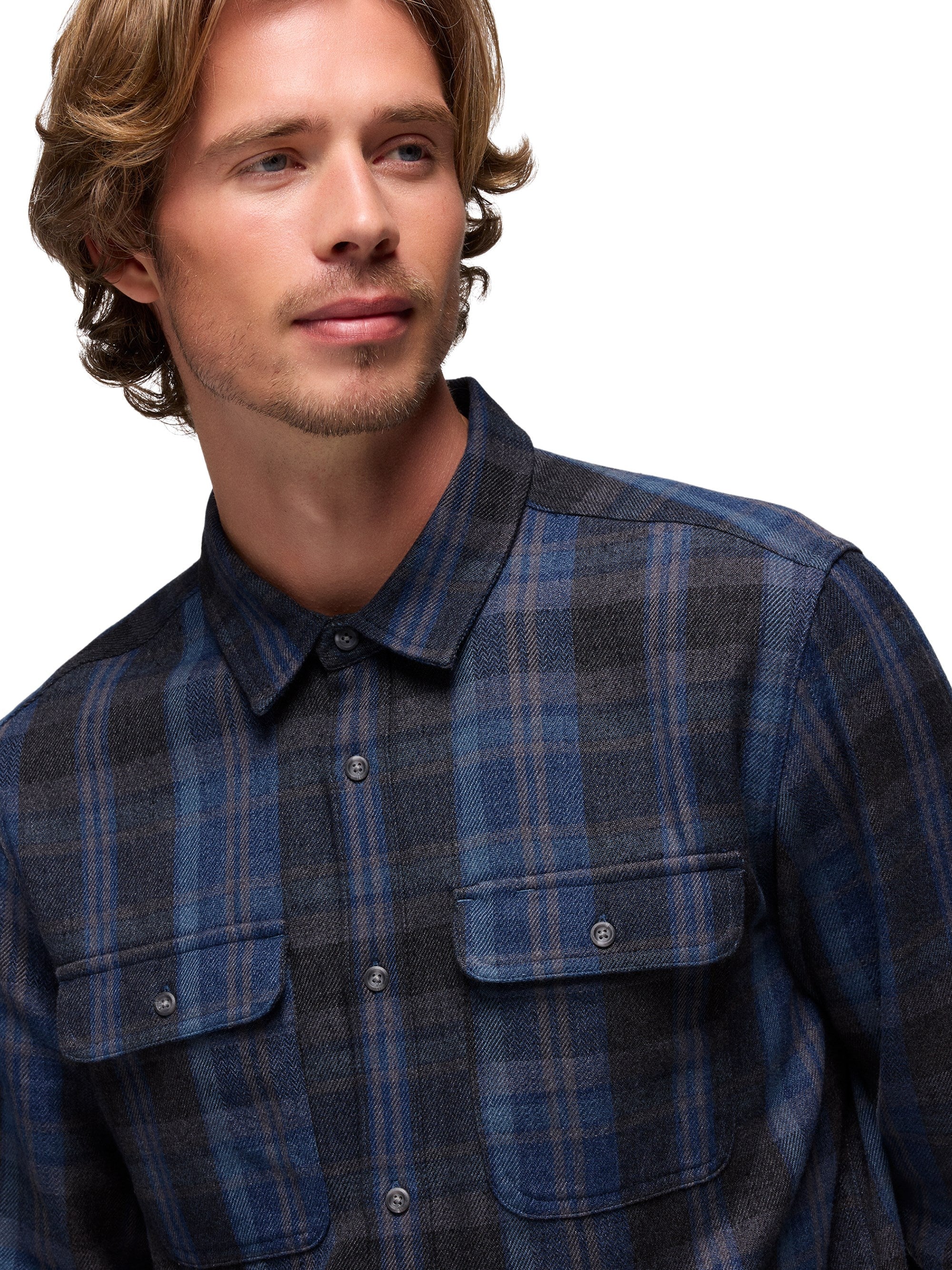 prAna Mens Westbrook Flannel Shirt