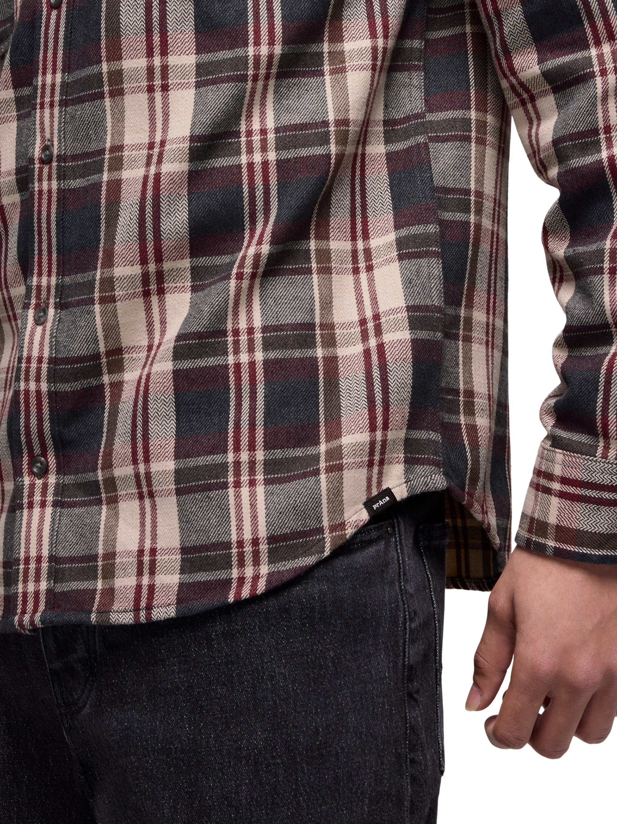 prAna Mens Westbrook Flannel Shirt