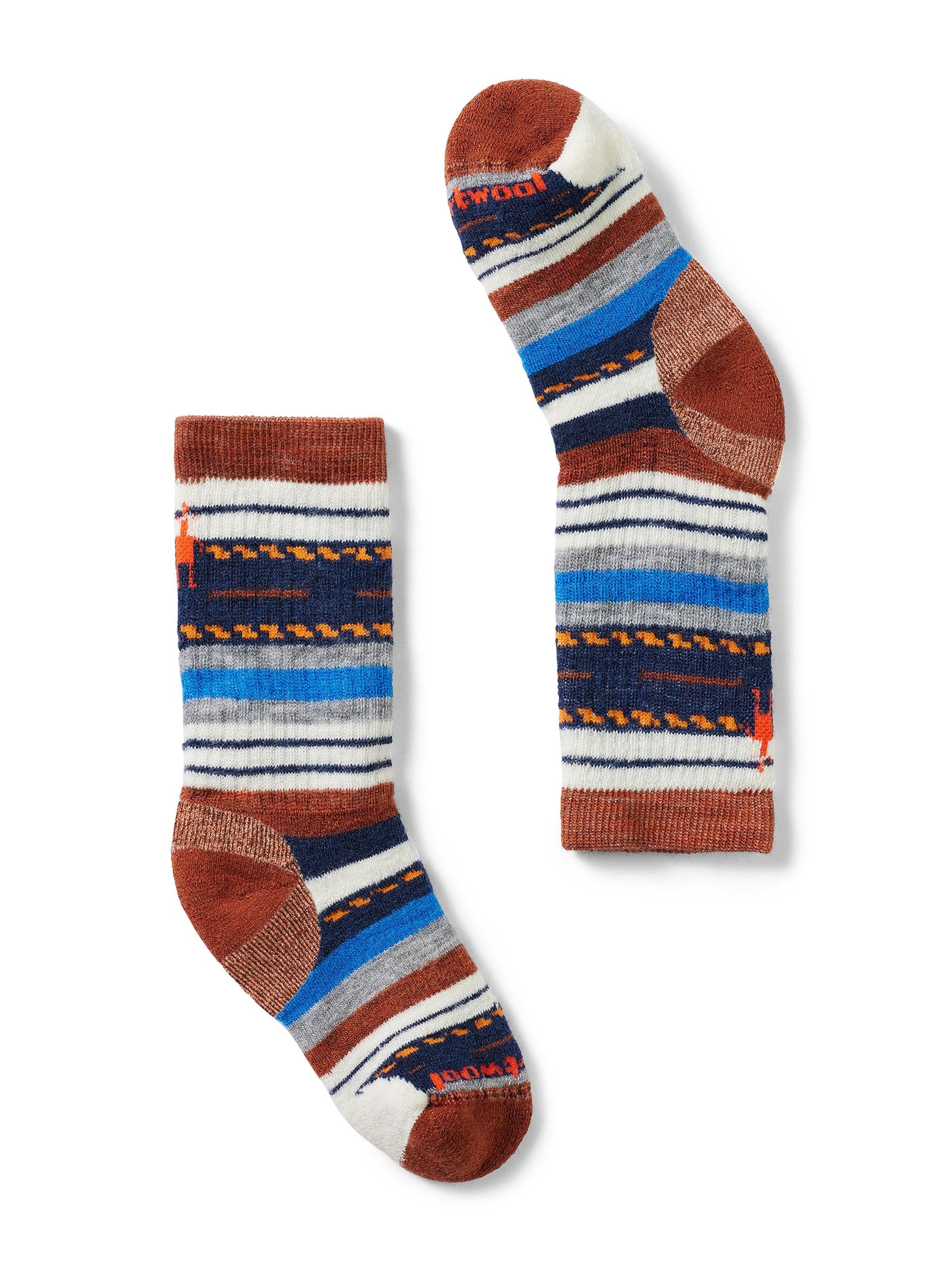 Smartwool Kids Hike Full Cushion Margarita Crew Socks