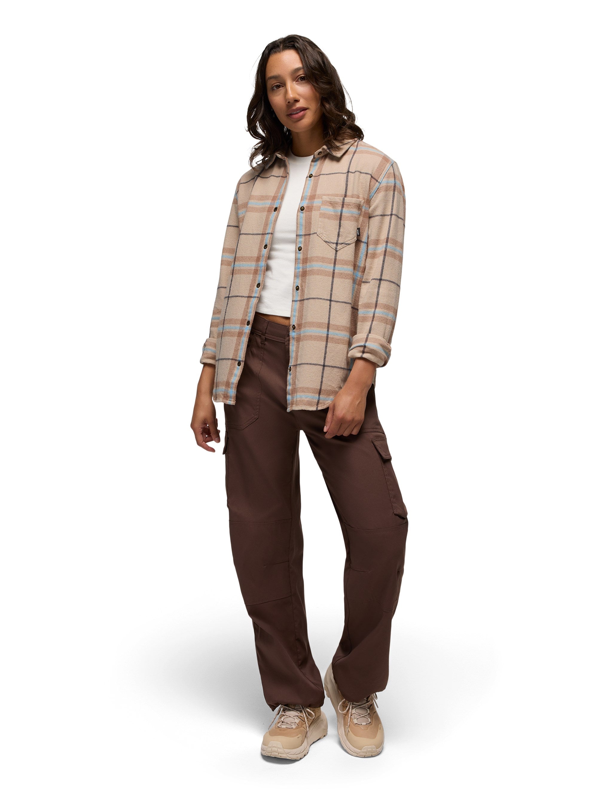 prAna Womens Golden Canyon Flannel