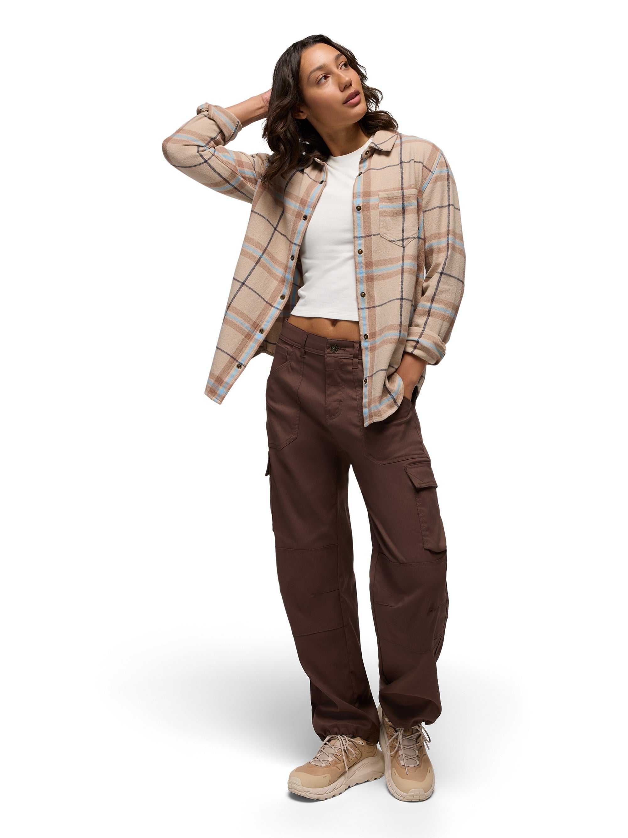 prAna Womens Golden Canyon Flannel