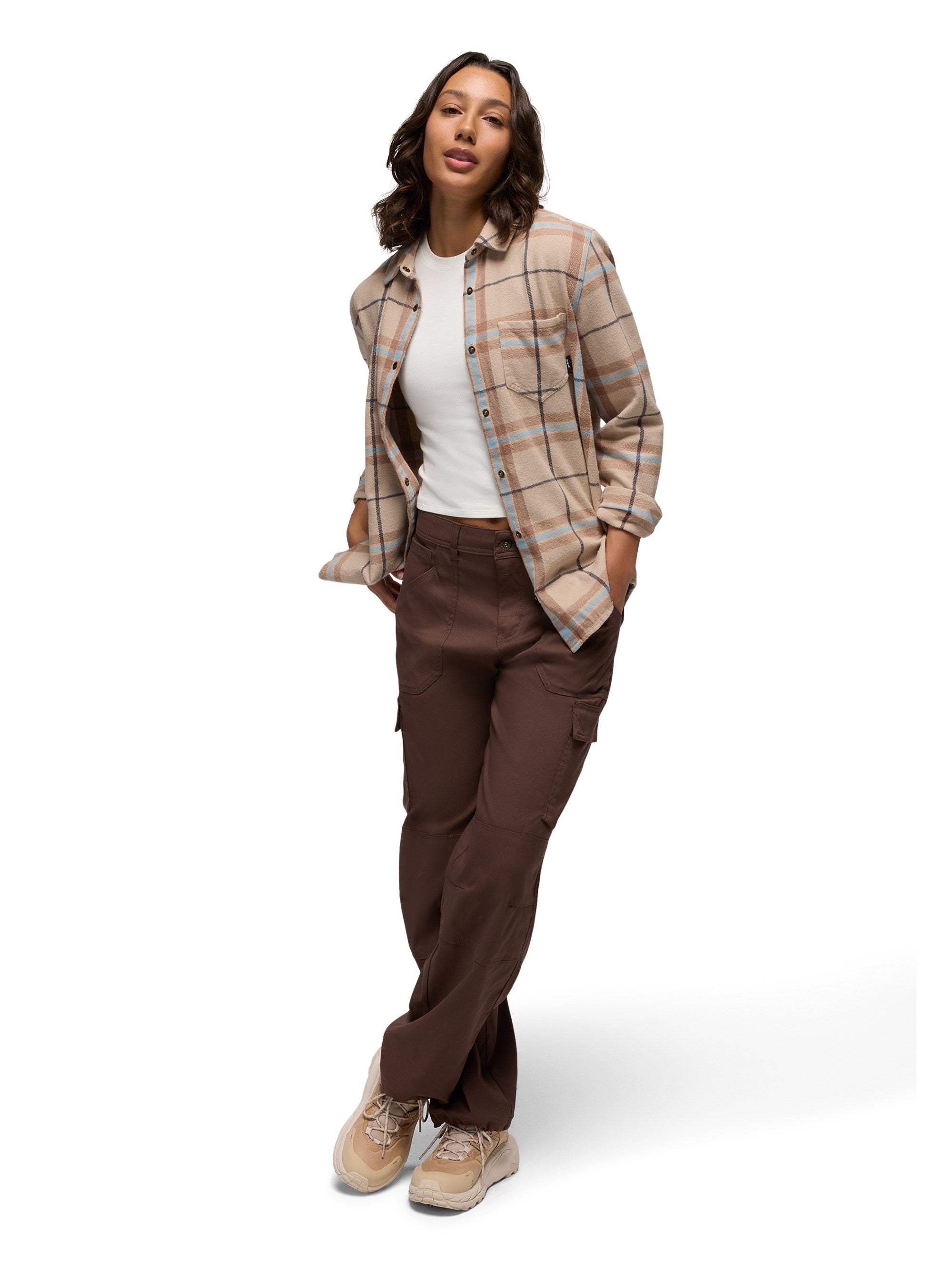 prAna Womens Golden Canyon Flannel