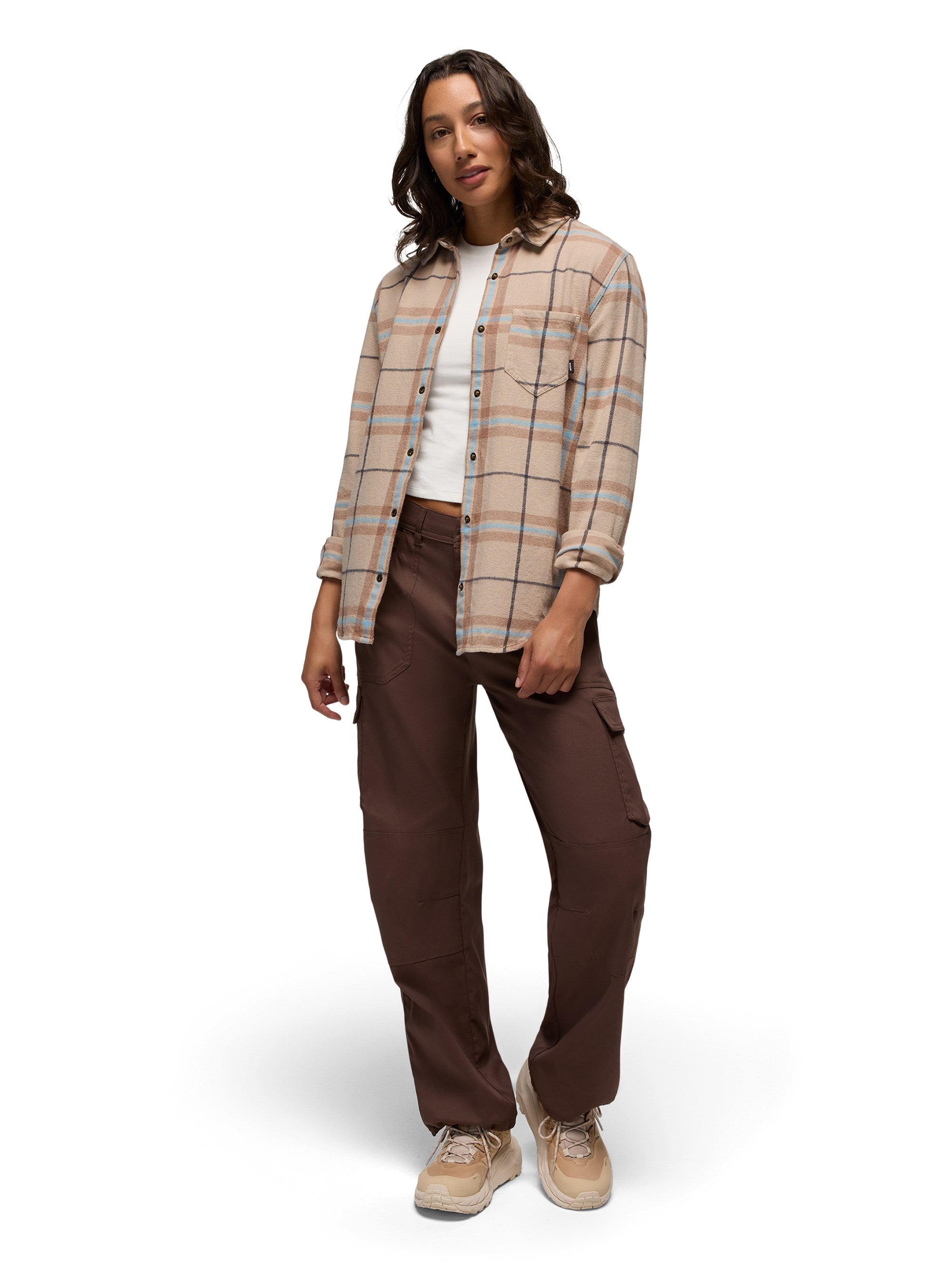 prAna Womens Golden Canyon Flannel