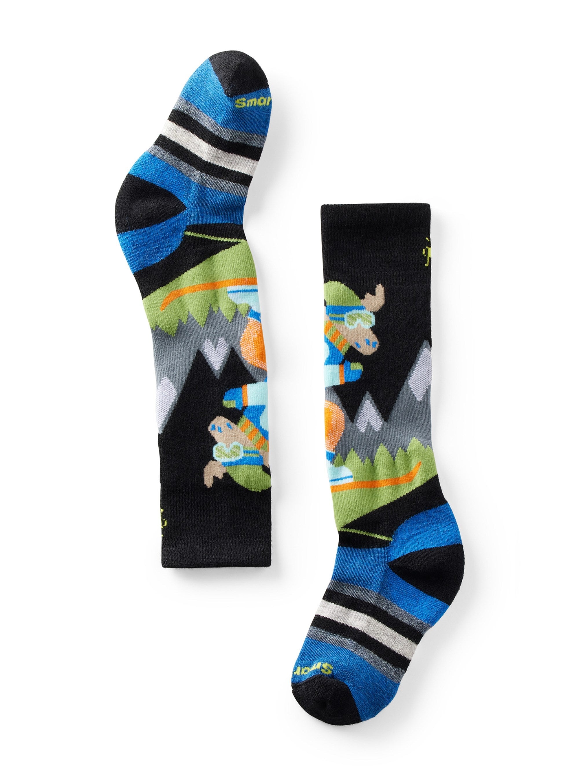 Smartwool Kids Wintersport Full Cushion Mountain Moose OTC Socks