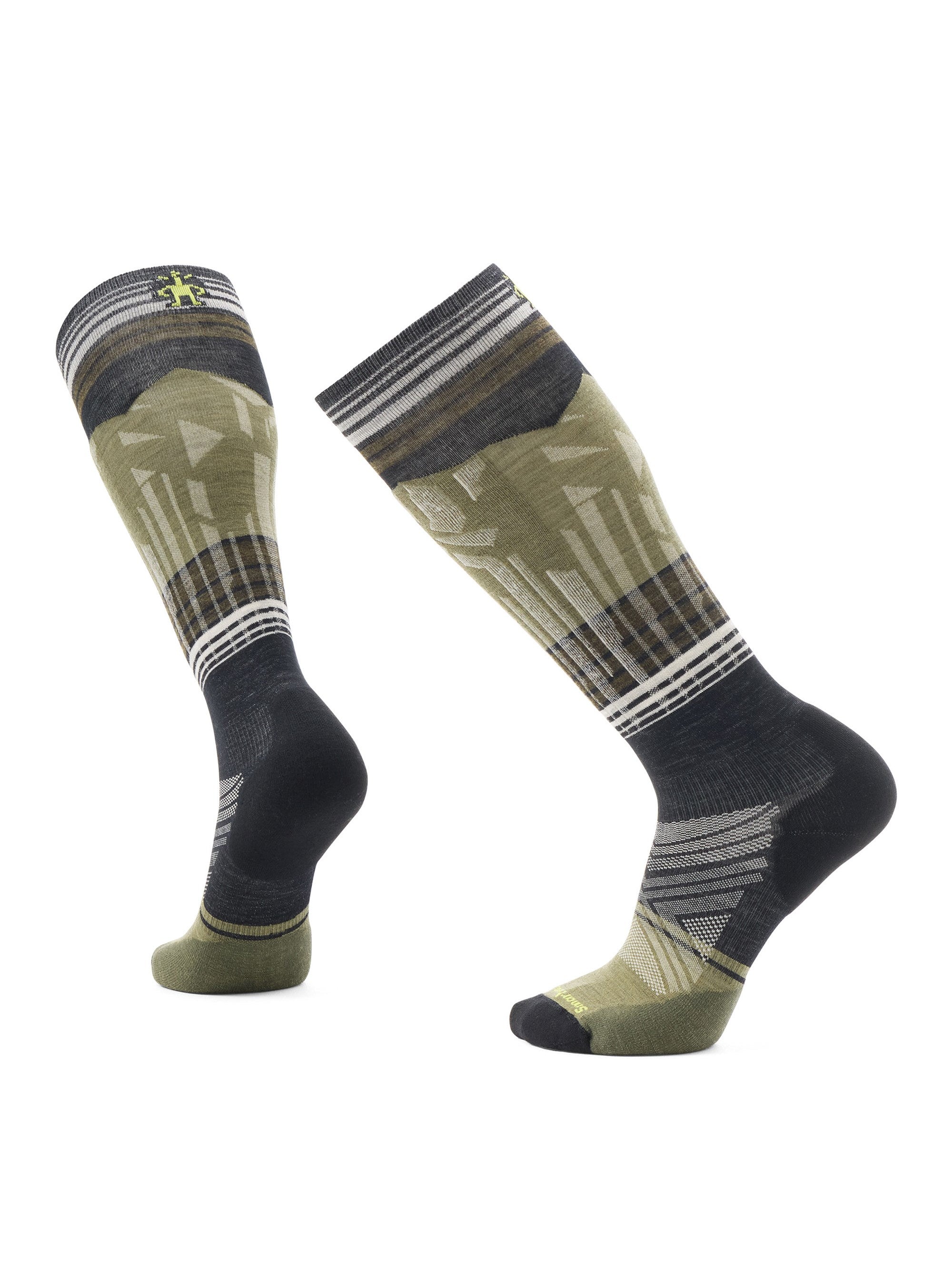 Smartwool Mens Ski Targeted Cushion Summit Shot OTC Socks