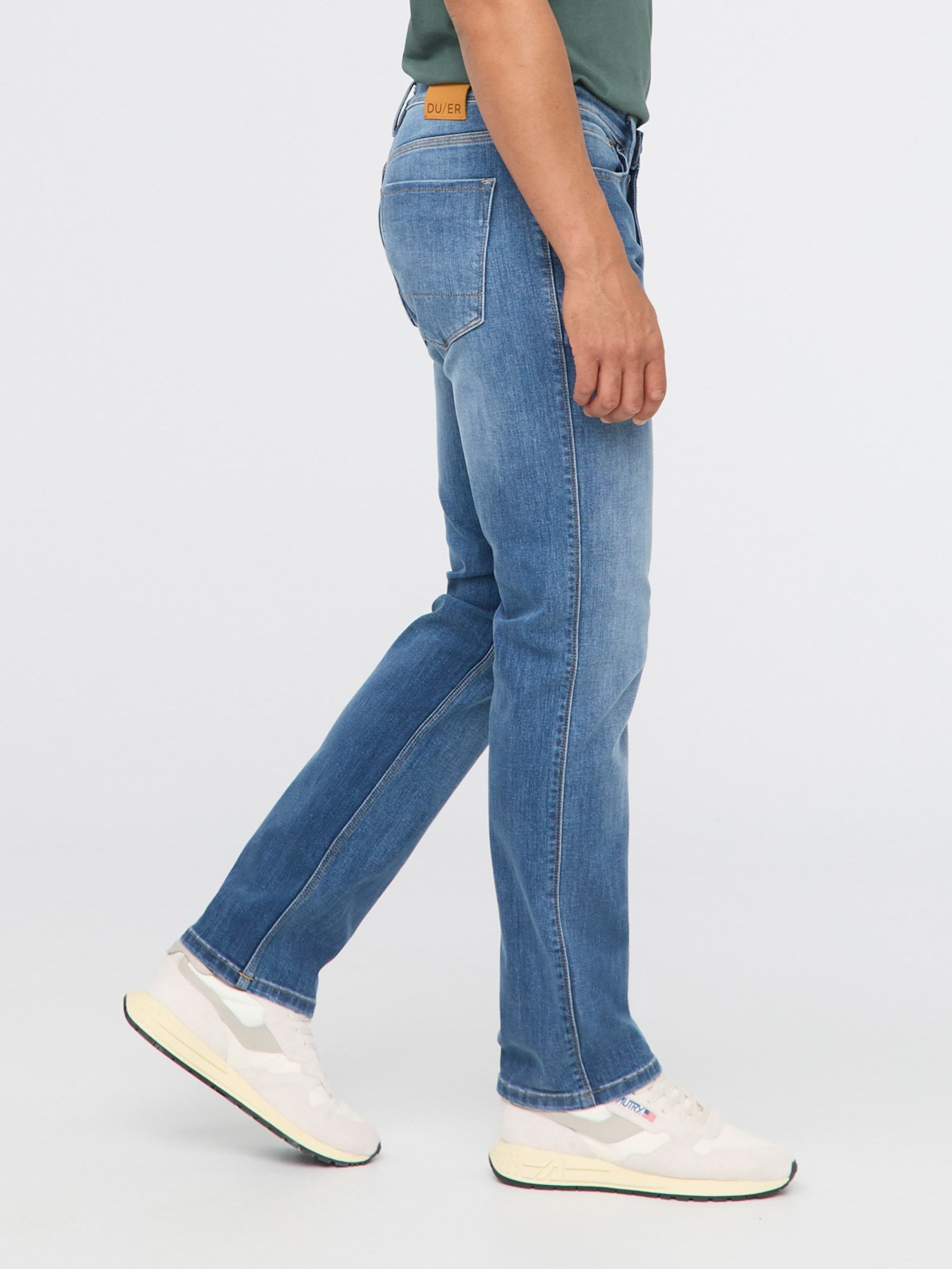 Duer Mens Performance Denim+ Straight Leg Pants
