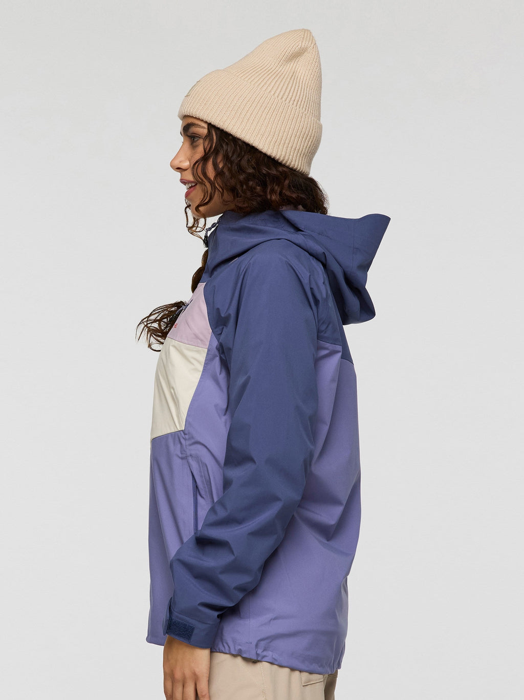 Impermeo Womens 3L Hooded Shell Jacket