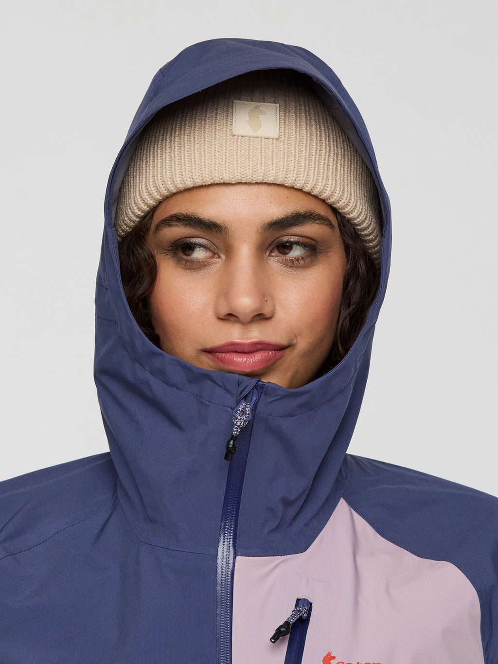 Impermeo Womens 3L Hooded Shell Jacket
