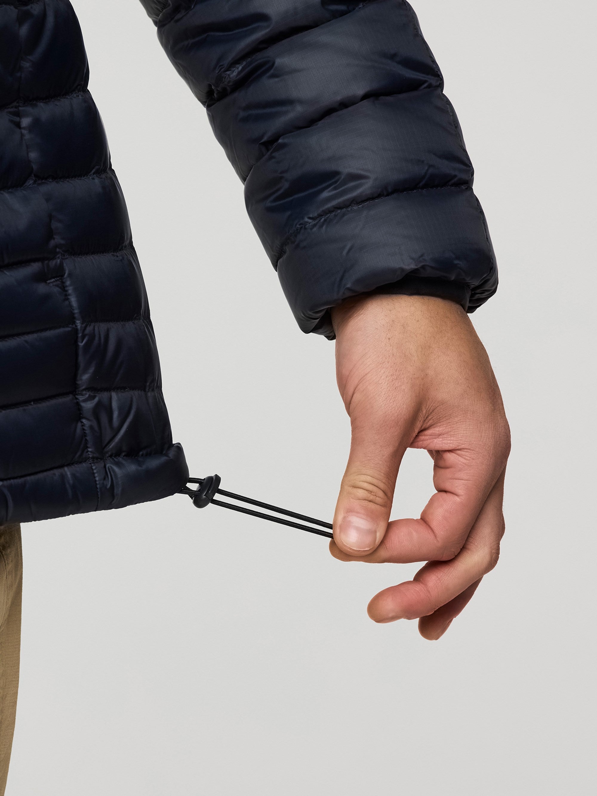 Fuego Mens Down Hooded Jacket