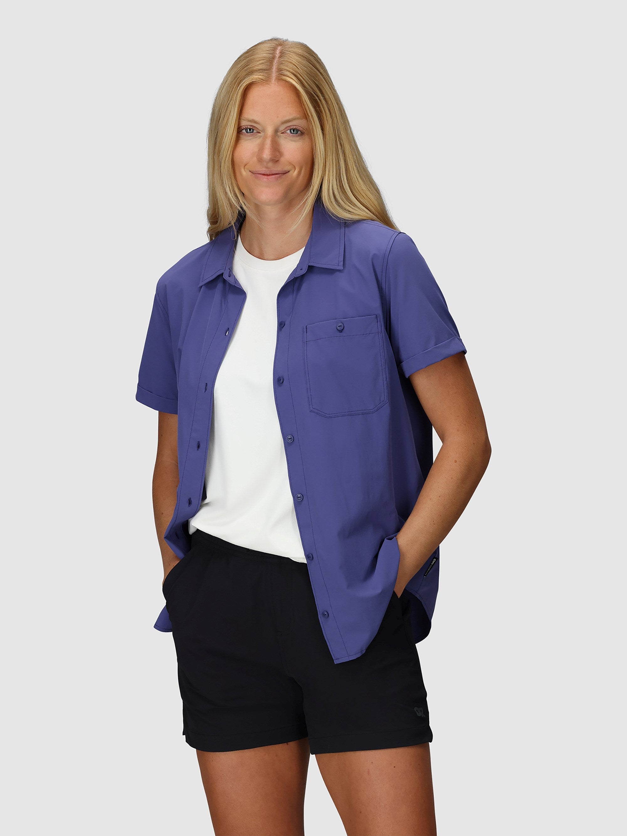 Outdoor Research Womens Astroman Short Sleeve Sun Shirt
