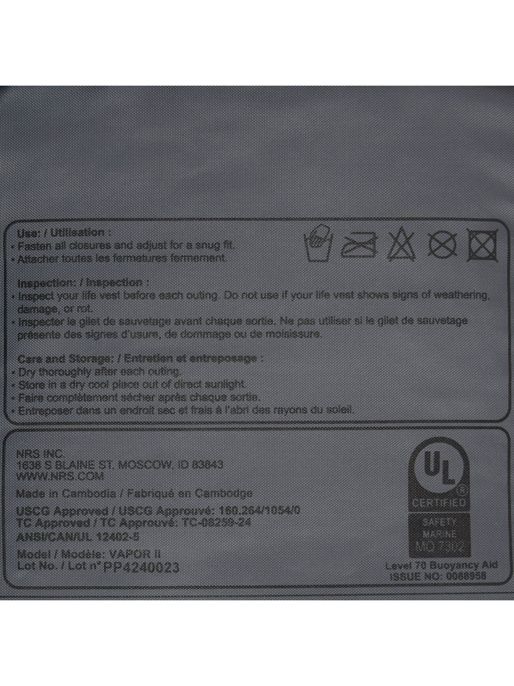 NRS Vapor PFD