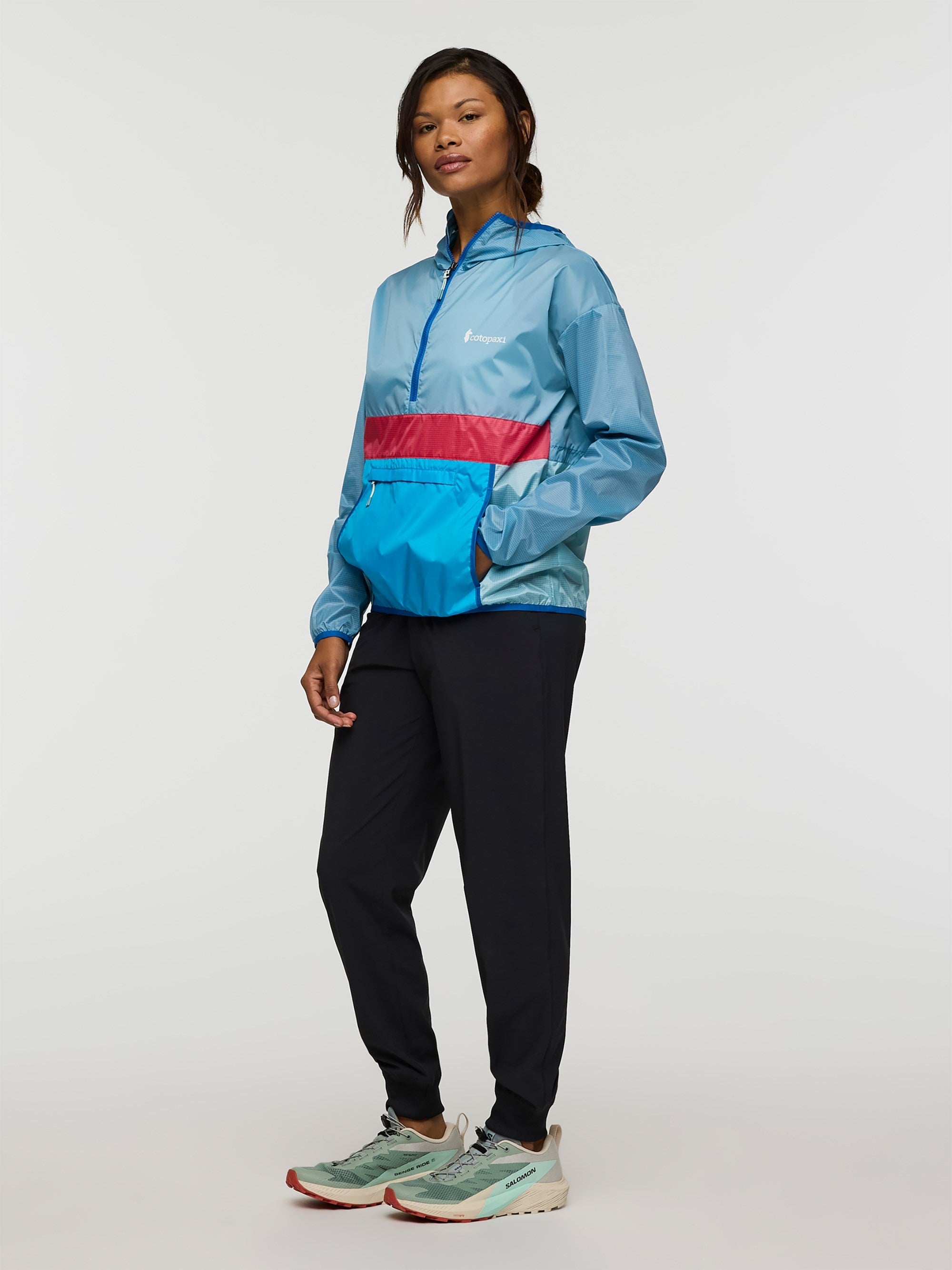 Cotopaxi Womens Teca Half-Zip Windbreaker