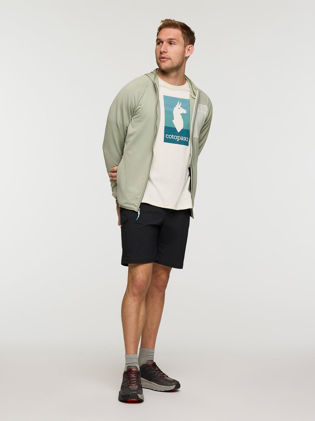 Cotopaxi Otero Mens Fleece Full-Zip Hooded Jacket