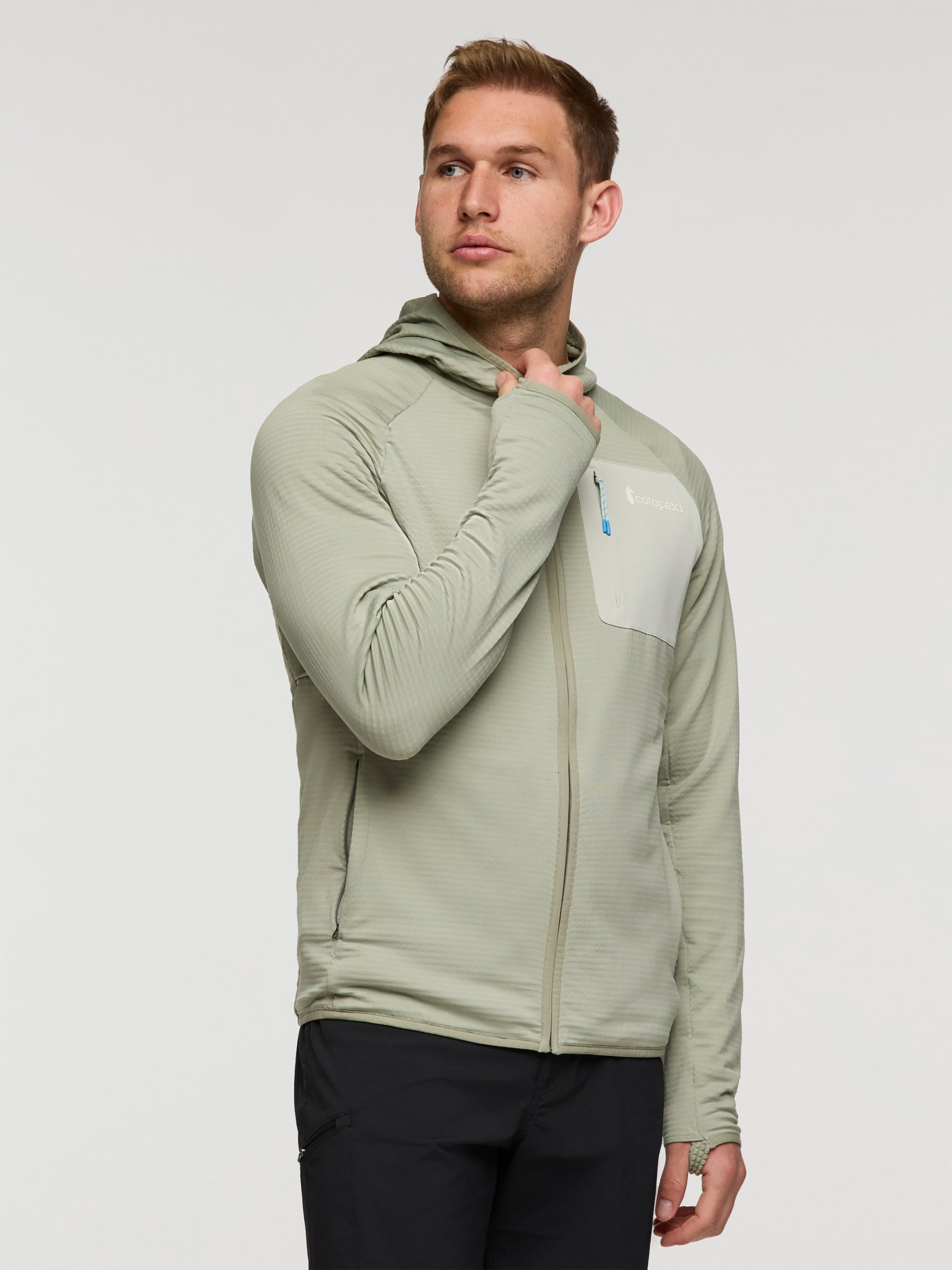 Cotopaxi Otero Mens Fleece Full-Zip Hooded Jacket