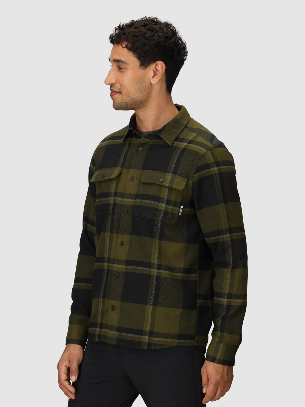 Outdoor Research Mens Feedback Flannel Twill Shirt