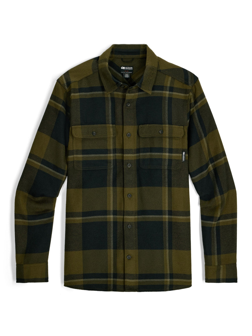 Outdoor Research Mens Feedback Flannel Twill Shirt