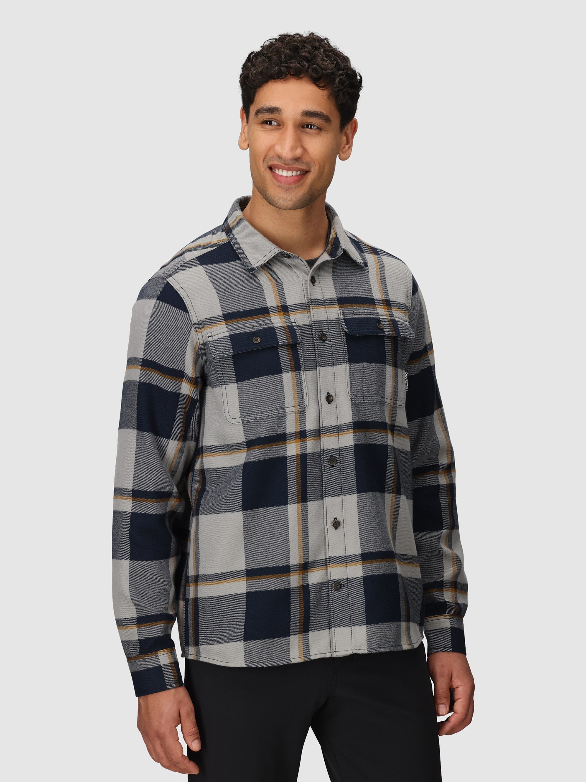 Outdoor Research Mens Feedback Flannel Twill Shirt