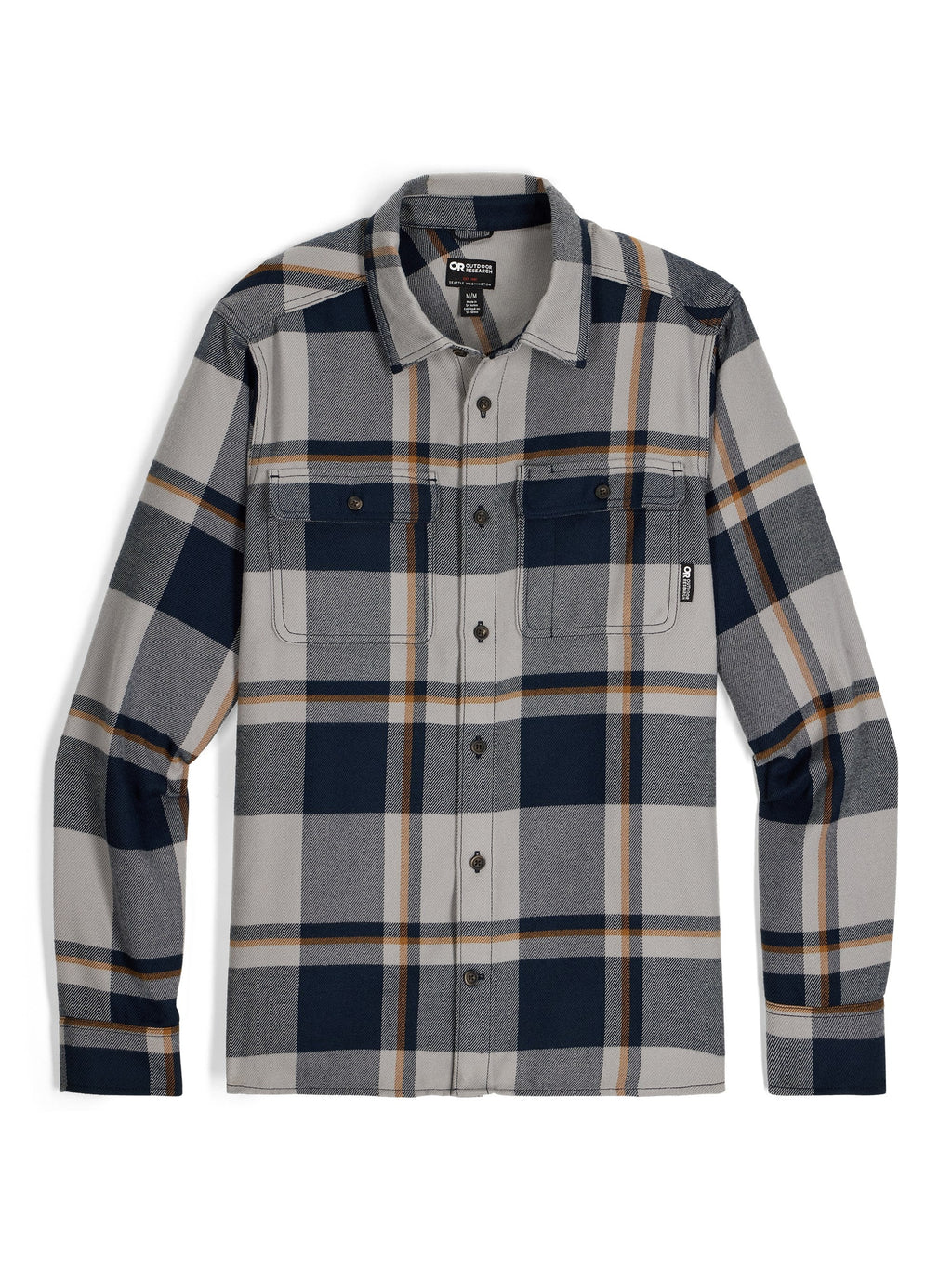 Outdoor Research Mens Feedback Flannel Twill Shirt