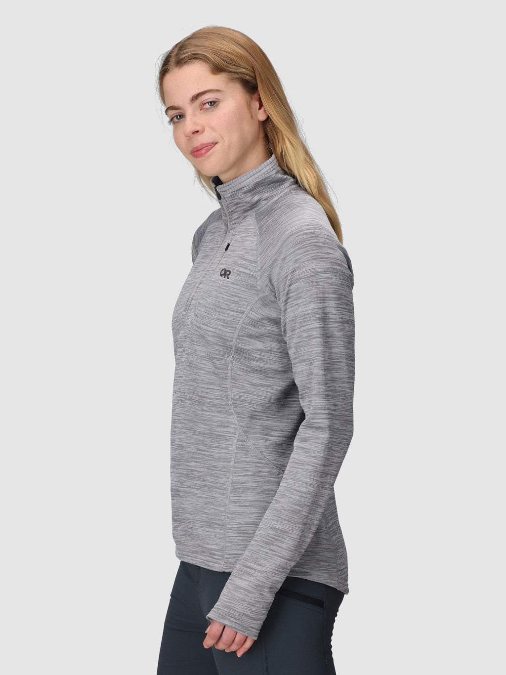 Outdoor Research Womens Vigor Grid Fleece Quarter Zip
