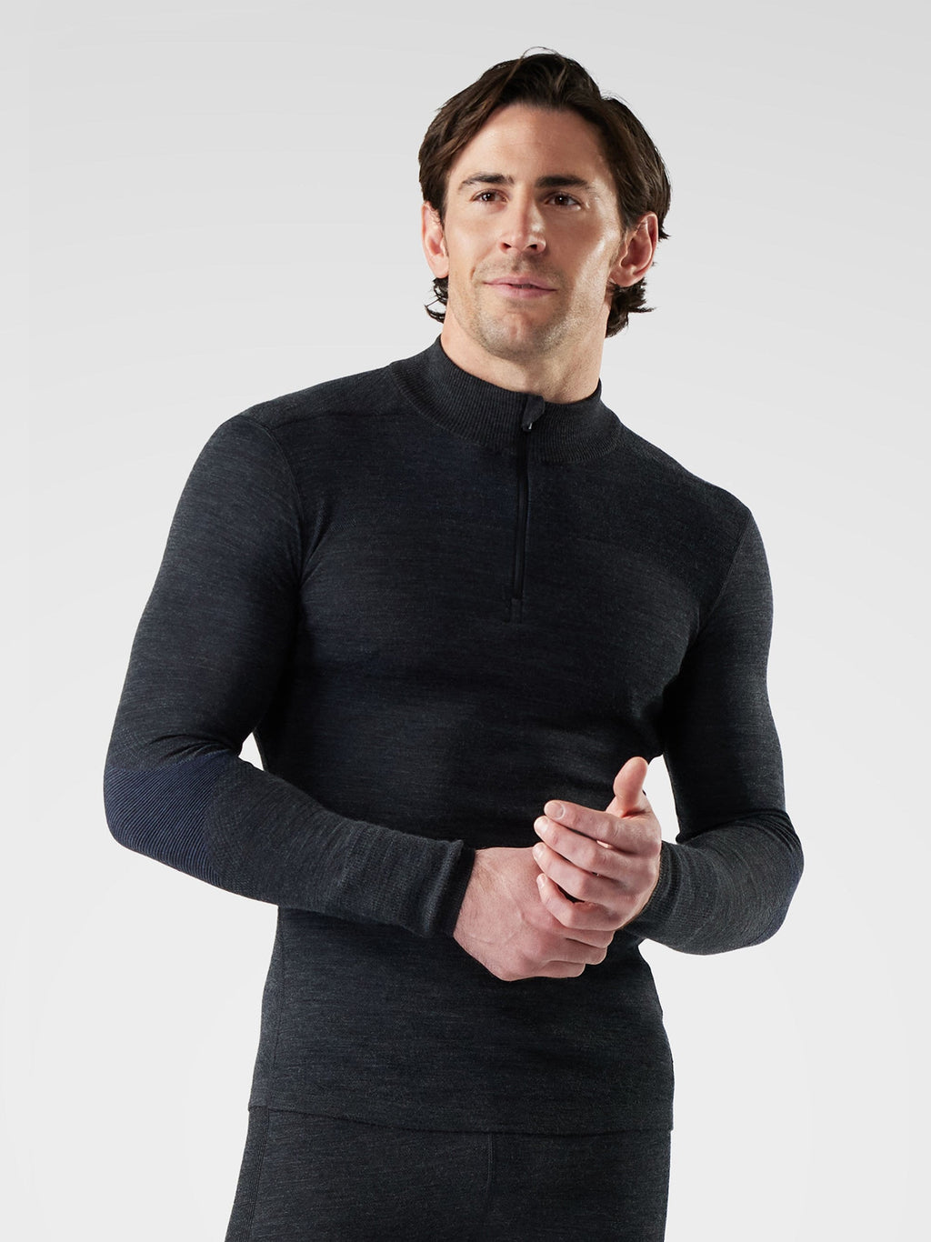 Smartwool Mens Intraknit Thermal Merino Base Layer 1/4 Zip