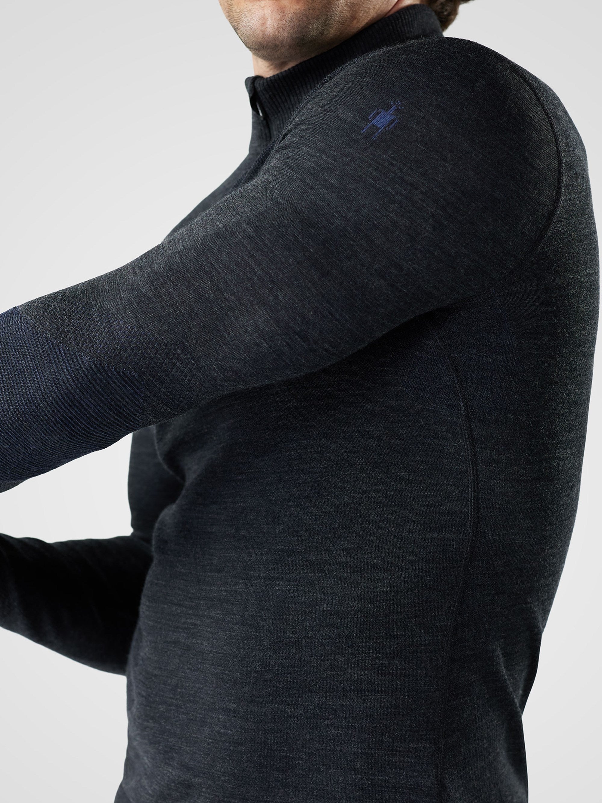 Smartwool Mens Intraknit Thermal Merino Base Layer 1/4 Zip