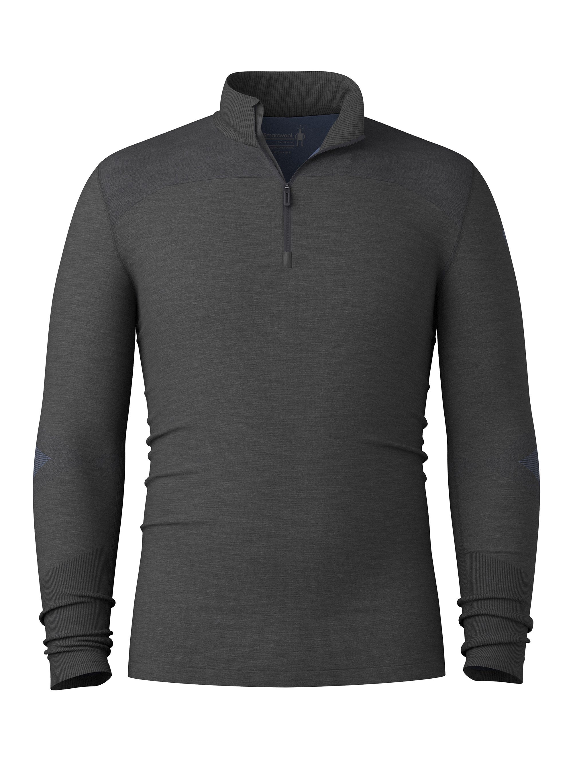 Smartwool Mens Intraknit Thermal Merino Base Layer 1/4 Zip