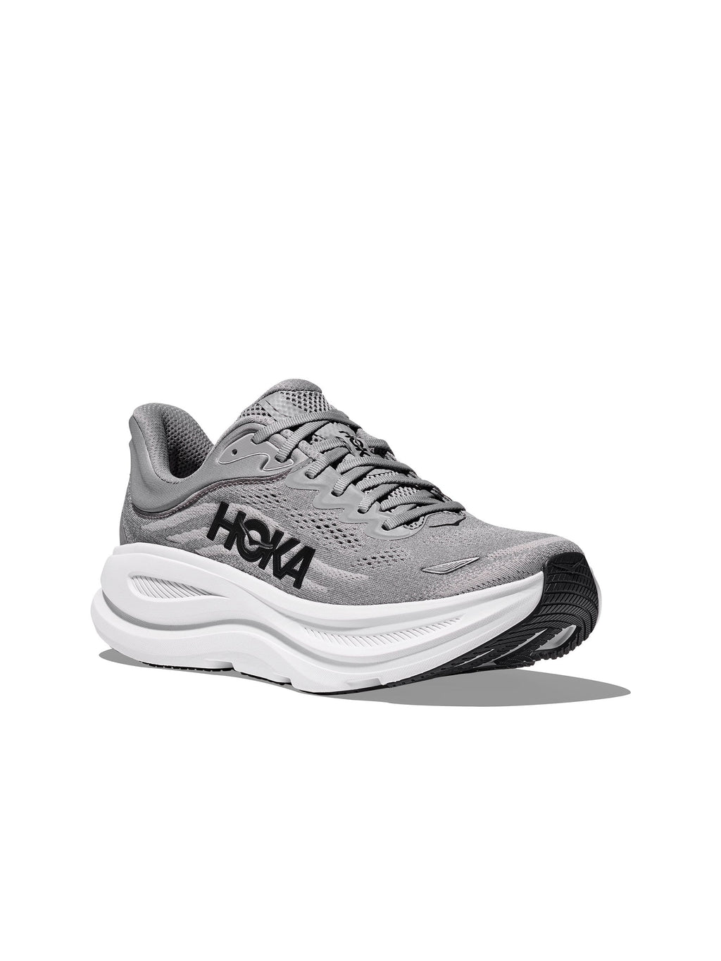 Hoka Mens Bondi 9 Wide Road Running Shoes