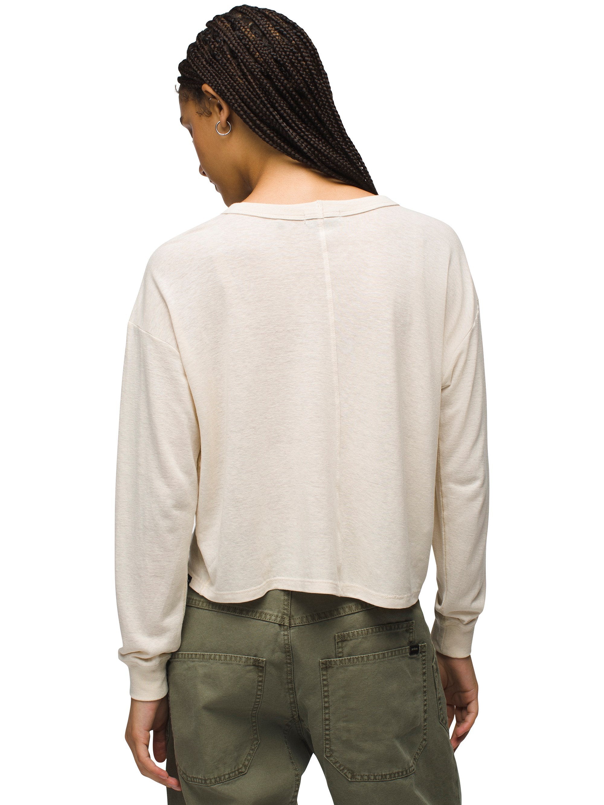 prAna Women's Cozy Up Long Sleeve Crew Tee