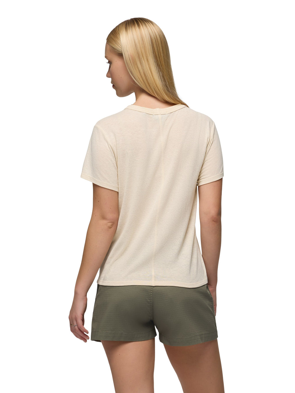 prAna Womens Cozy Up Short Sleeve Crew Tee