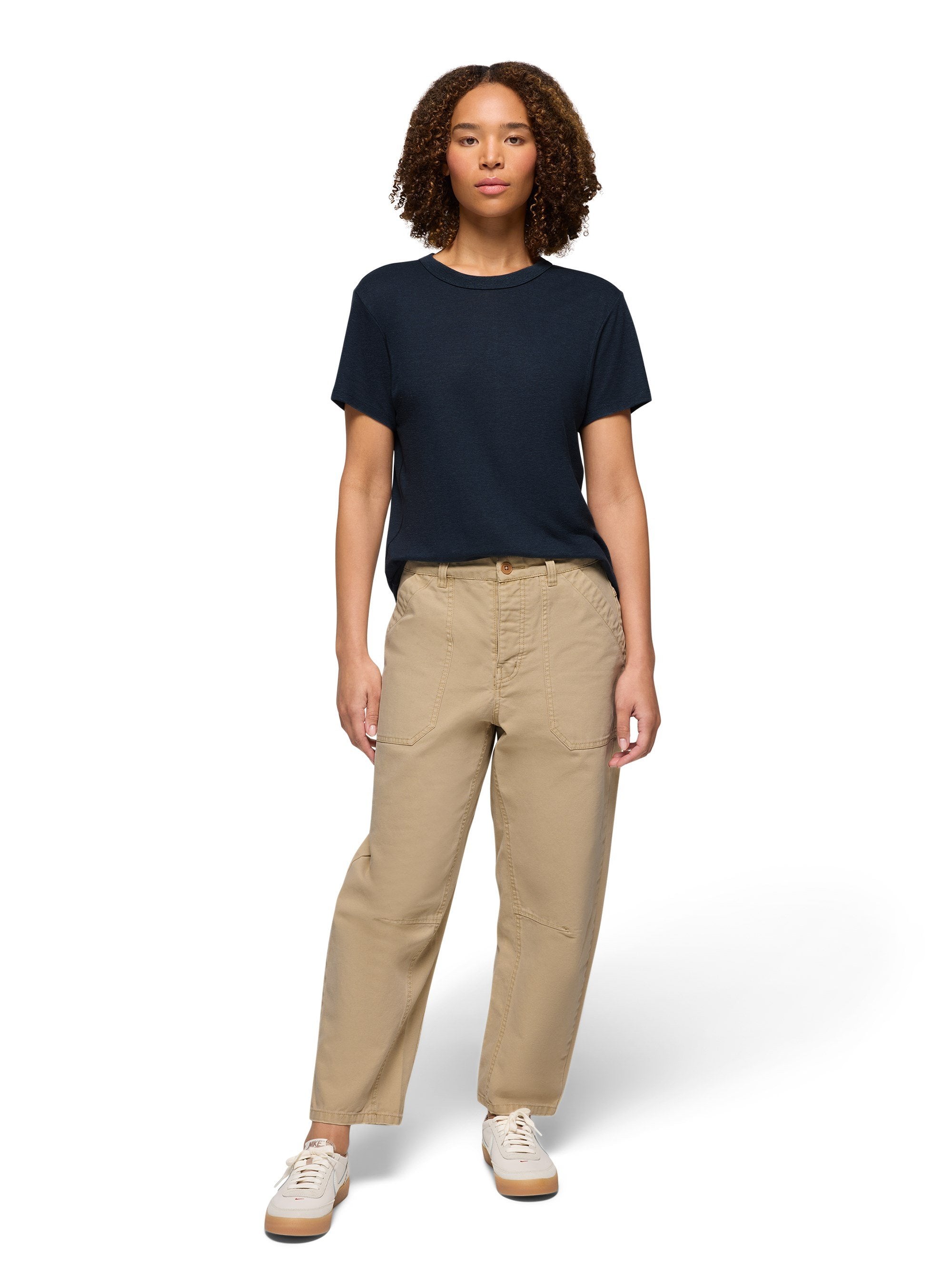prAna Womens Cozy Up Short Sleeve Crew Tee