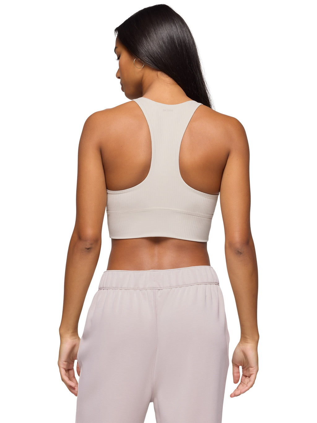 prAna Womens Luxara Rib Racerback Bralette
