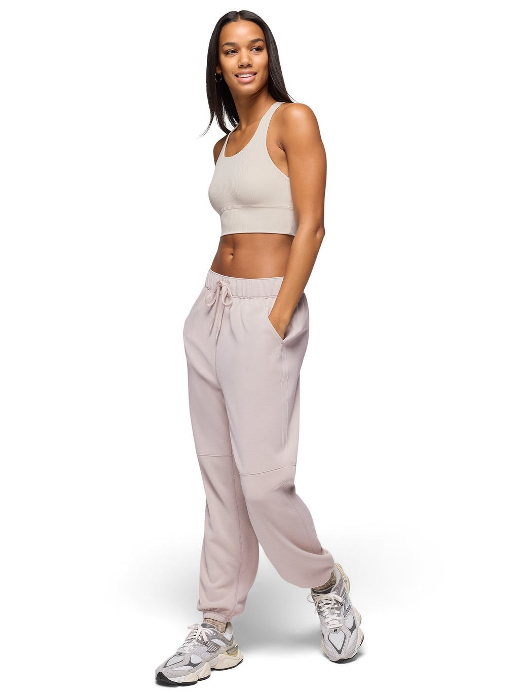 prAna Womens Luxara Rib Racerback Bralette