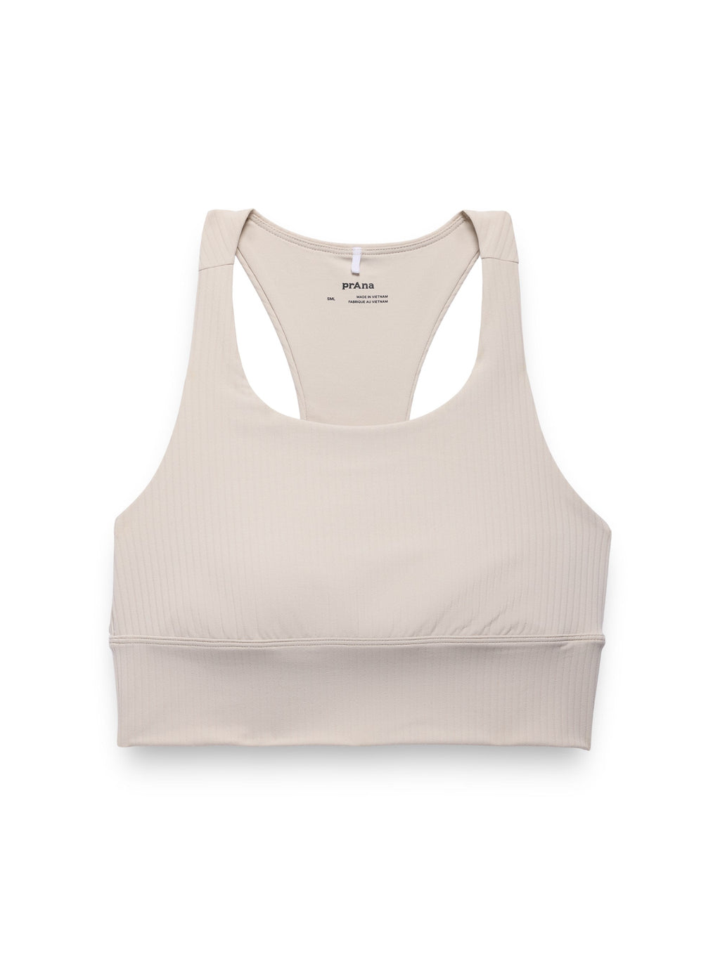 prAna Womens Luxara Rib Racerback Bralette