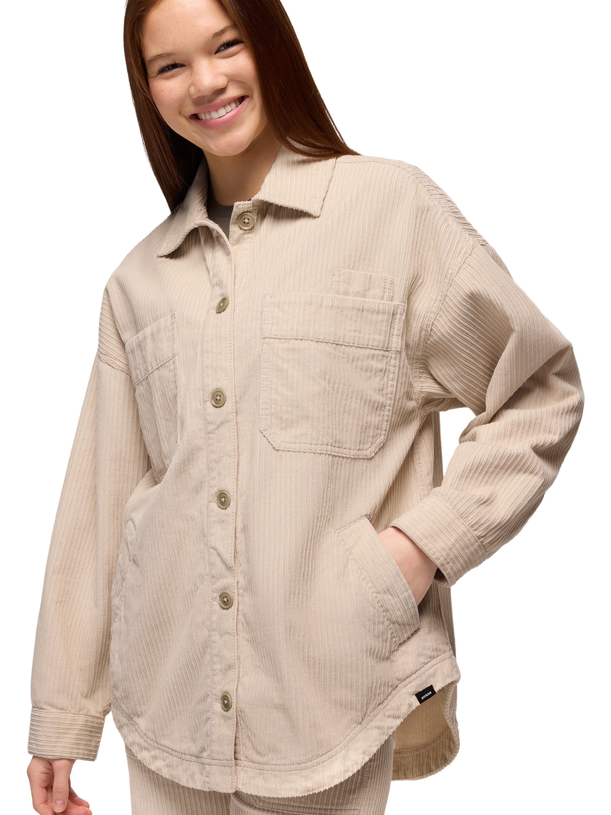 prAna Womens Annie's Canyon Cord Shacket