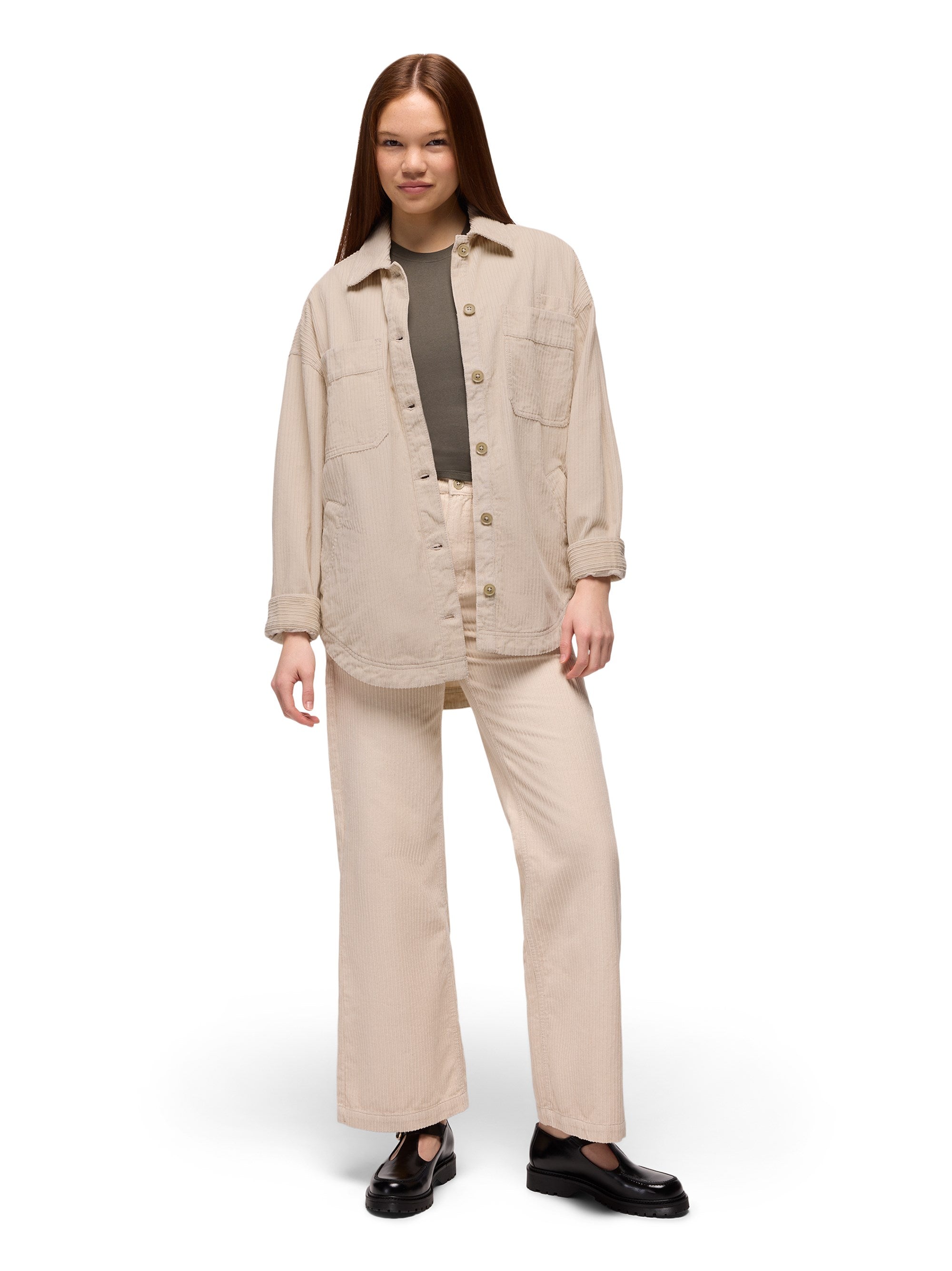 prAna Womens Annie's Canyon Cord Shacket