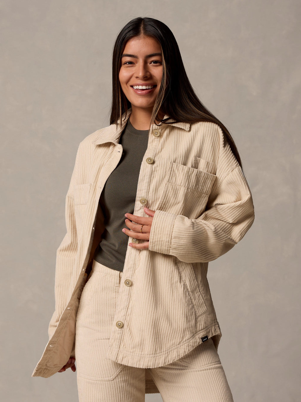 prAna Womens Annie's Canyon Cord Shacket