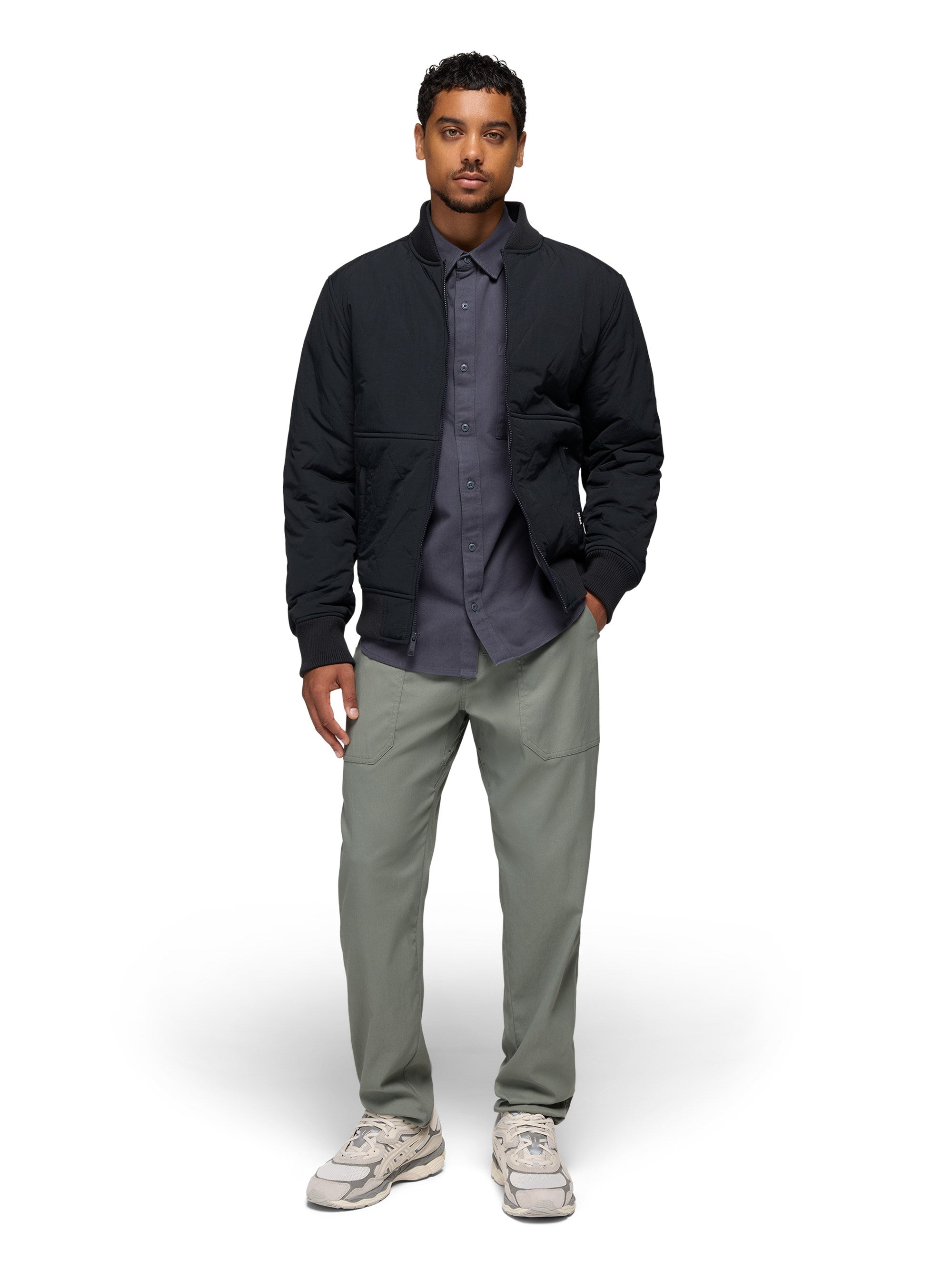 prAna Mens Arbored Long Sleeve Shirt