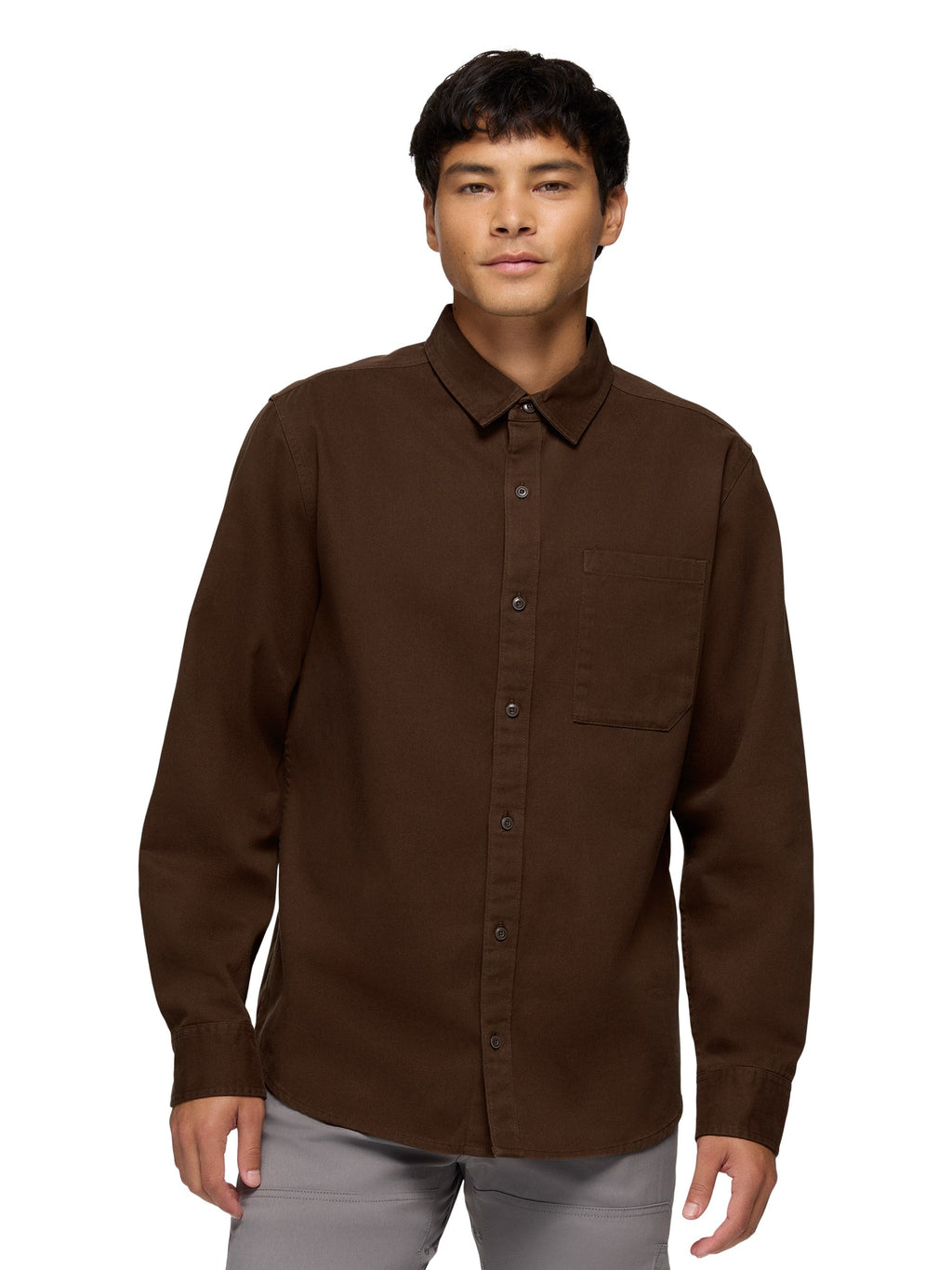prAna Mens Arbored Long Sleeve Shirt