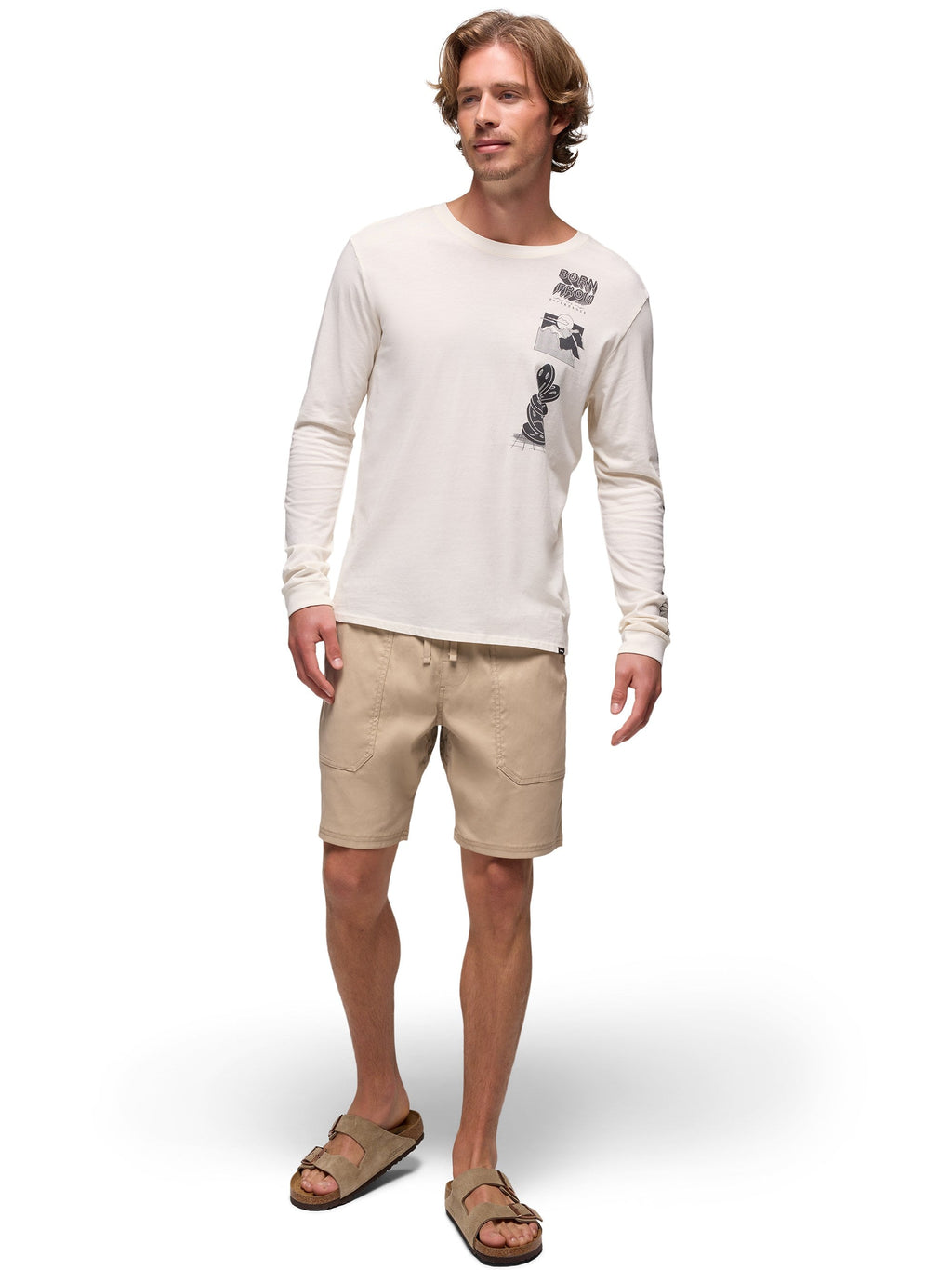 prAna Stretch Zion Mens Field Shorts