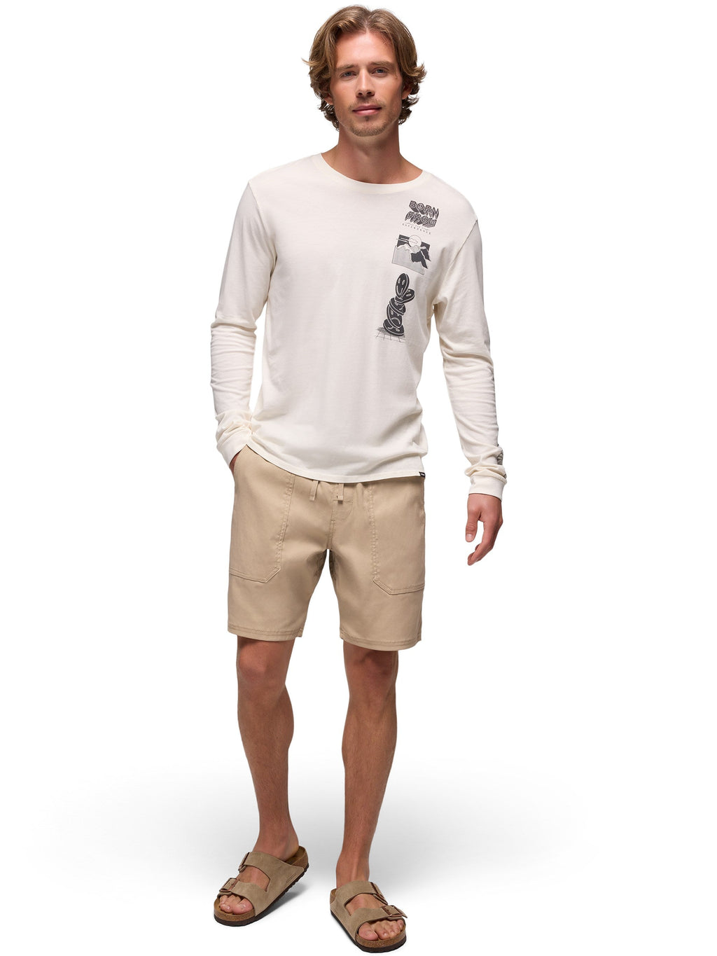 prAna Stretch Zion Mens Field Shorts