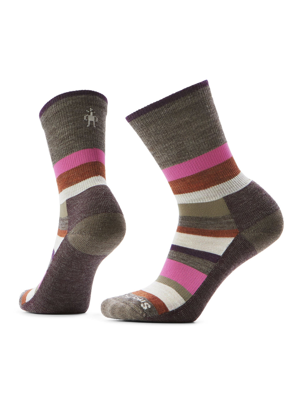 Smartwool Mens Everyday Multi-Stripe Crew Socks